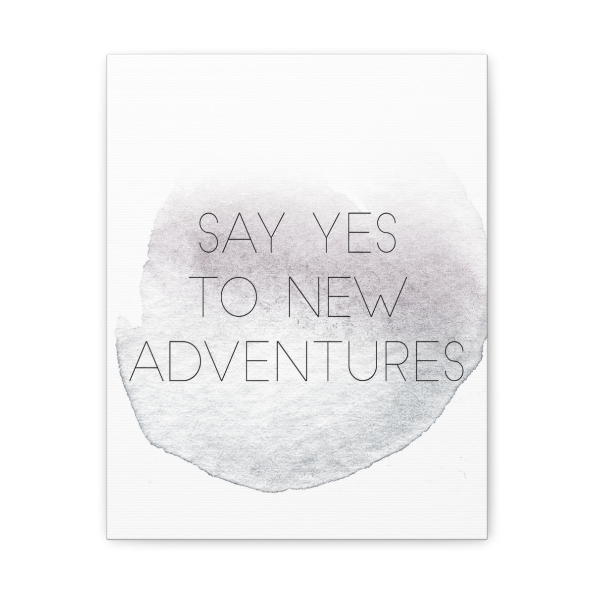 Scripture Walls Inspirational Wall Art Yes To Adventures Motivation Wall Decor for Home Office Gym Inspiring Success Quote Print Ready to Hang Unframed-Express Your Love Gifts