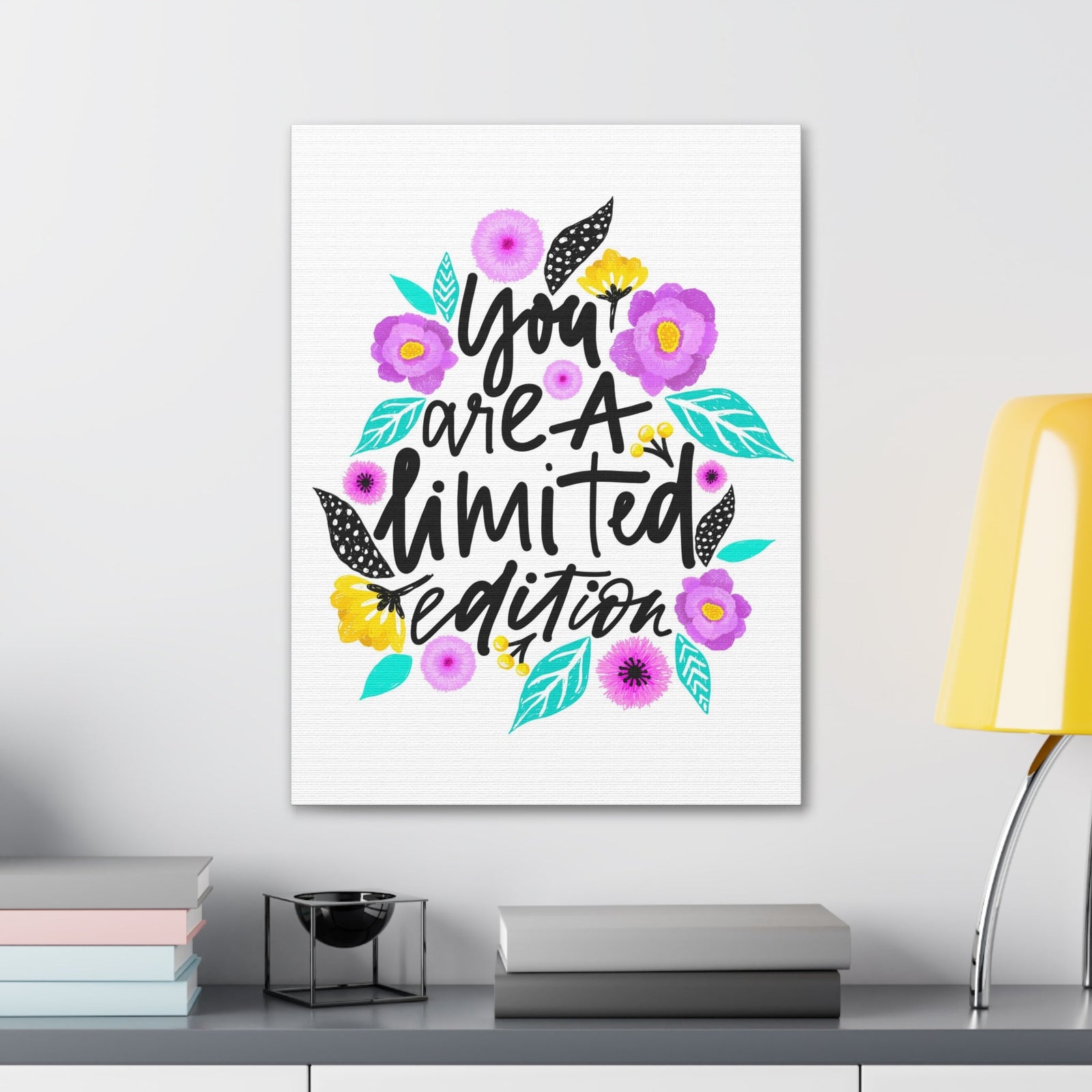 Scripture Walls Inspirational Wall Art You Are A Limited Edition Motivation Wall Decor for Home Office Gym Inspiring Success Quote Print Ready to Hang Unframed-Express Your Love Gifts