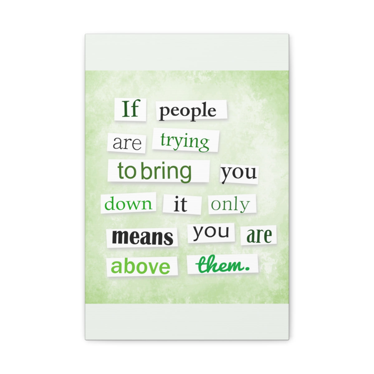 Scripture Walls Inspirational Wall Art You Are Above Them Motivation Wall Decor for Home Office Gym Inspiring Success Quote Print Ready to Hang Unframed-Express Your Love Gifts