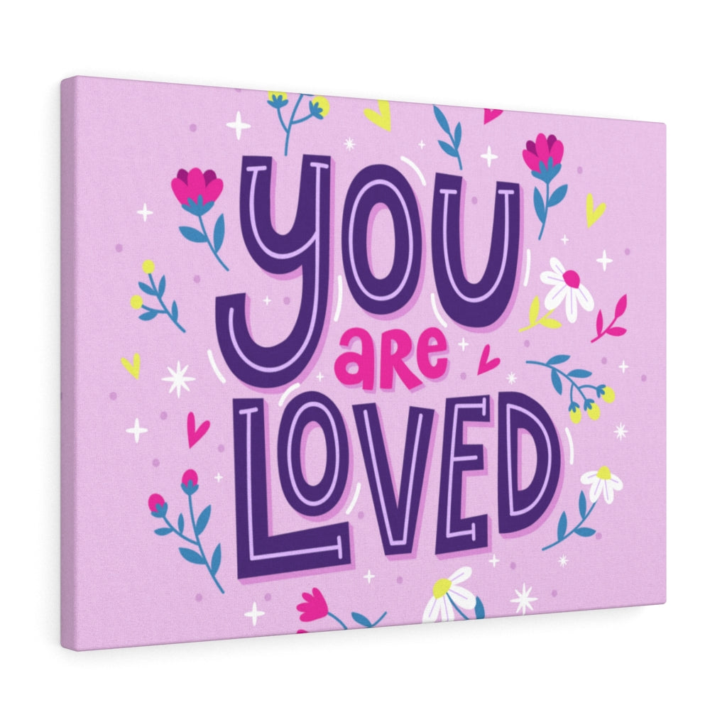 Scripture Walls Inspirational Wall Art You Are Loved Wall Art Motivational Motto Inspiring Prints Artwork Decor Ready to Hang Unframed-Express Your Love Gifts