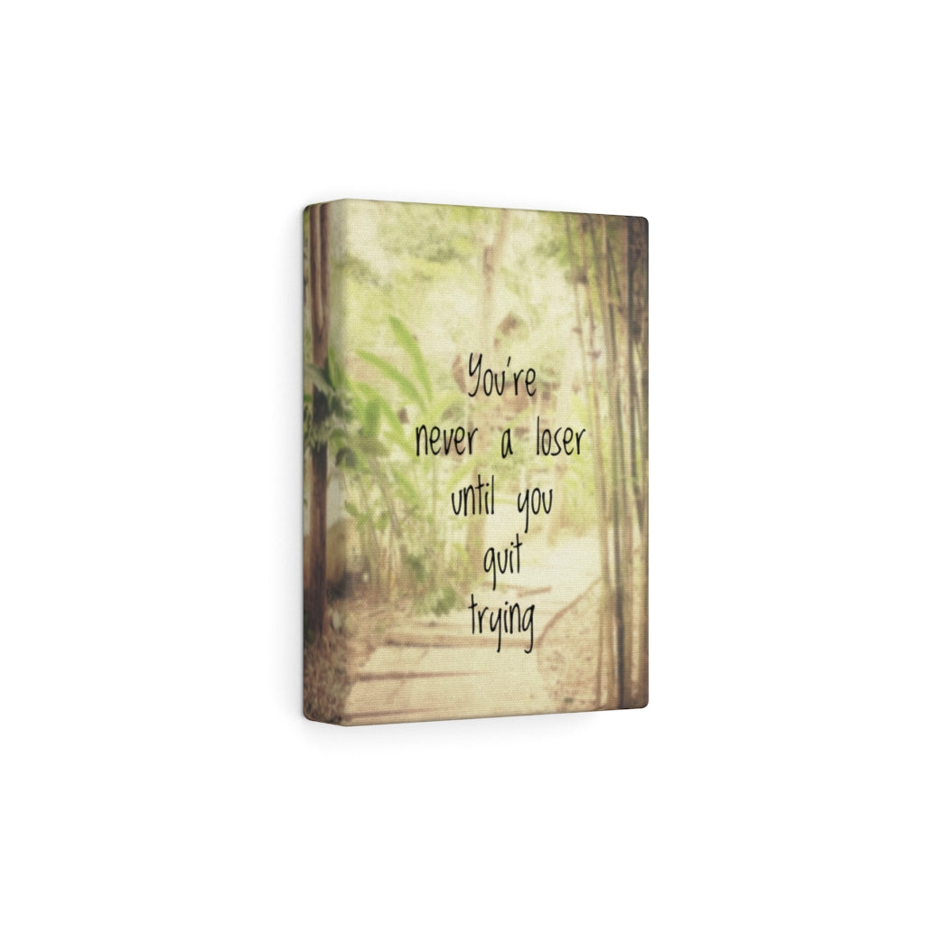 Scripture Walls Inspirational Wall Art You're Never A Loser Motivational Print Ready to Hang Artwork Unframed-Express Your Love Gifts