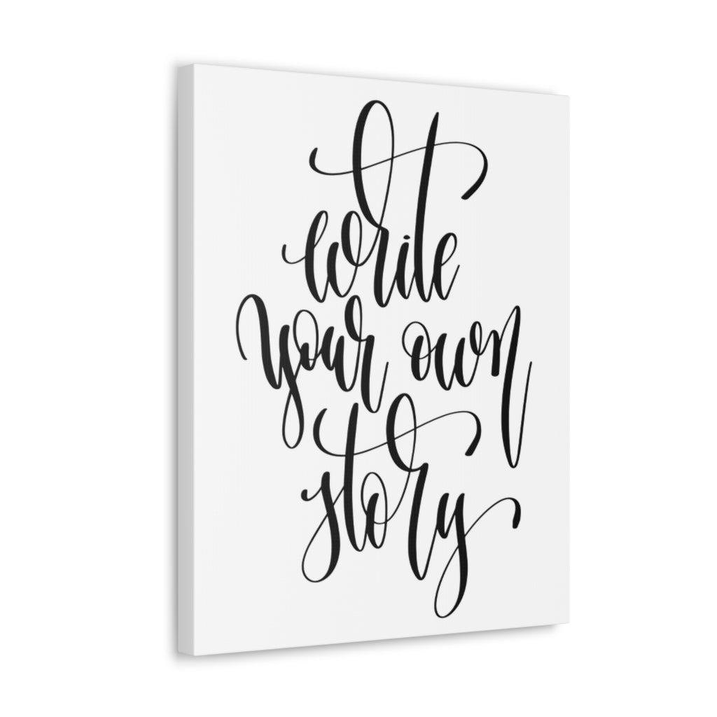 Scripture Walls Inspirational Wall Art Your Own Story Motivation Wall Decor for Home Office Gym Inspiring Success Quote Print Ready to Hang Unframed-Express Your Love Gifts