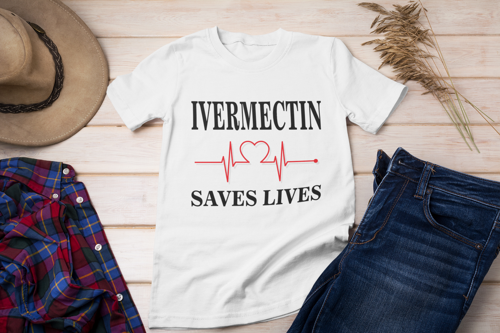Ivermectin Saves Lives T-Shirt-Express Your Love Gifts