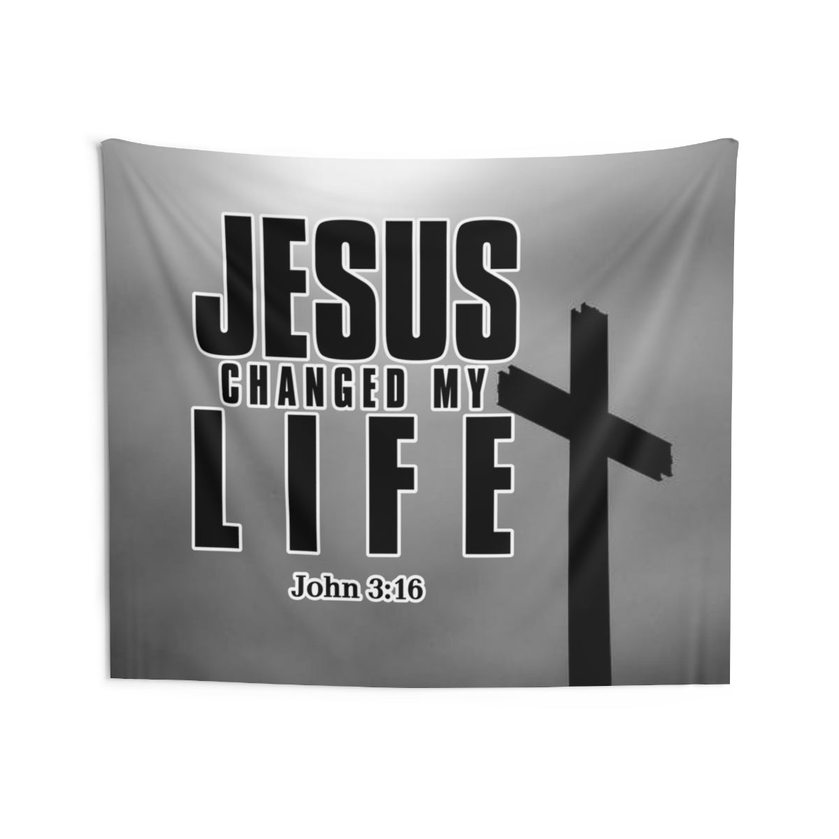 Jesus Changed My Life Wall Hanging Tapestry-Express Your Love Gifts