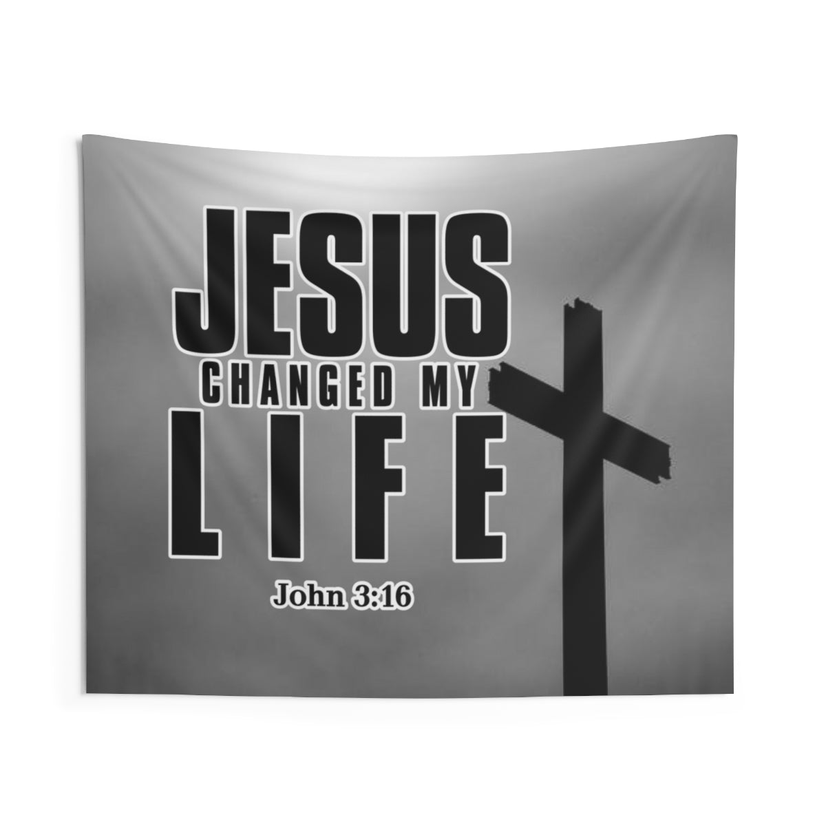 Jesus Changed My Life Wall Hanging Tapestry-Express Your Love Gifts