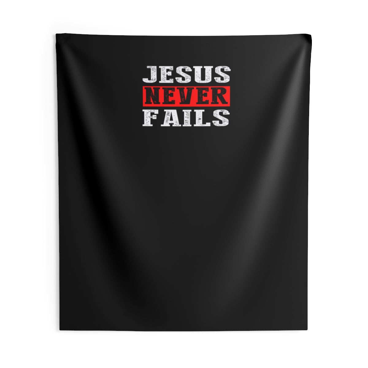 Jesus Never Fails Wall Hanging Tapestry-Express Your Love Gifts