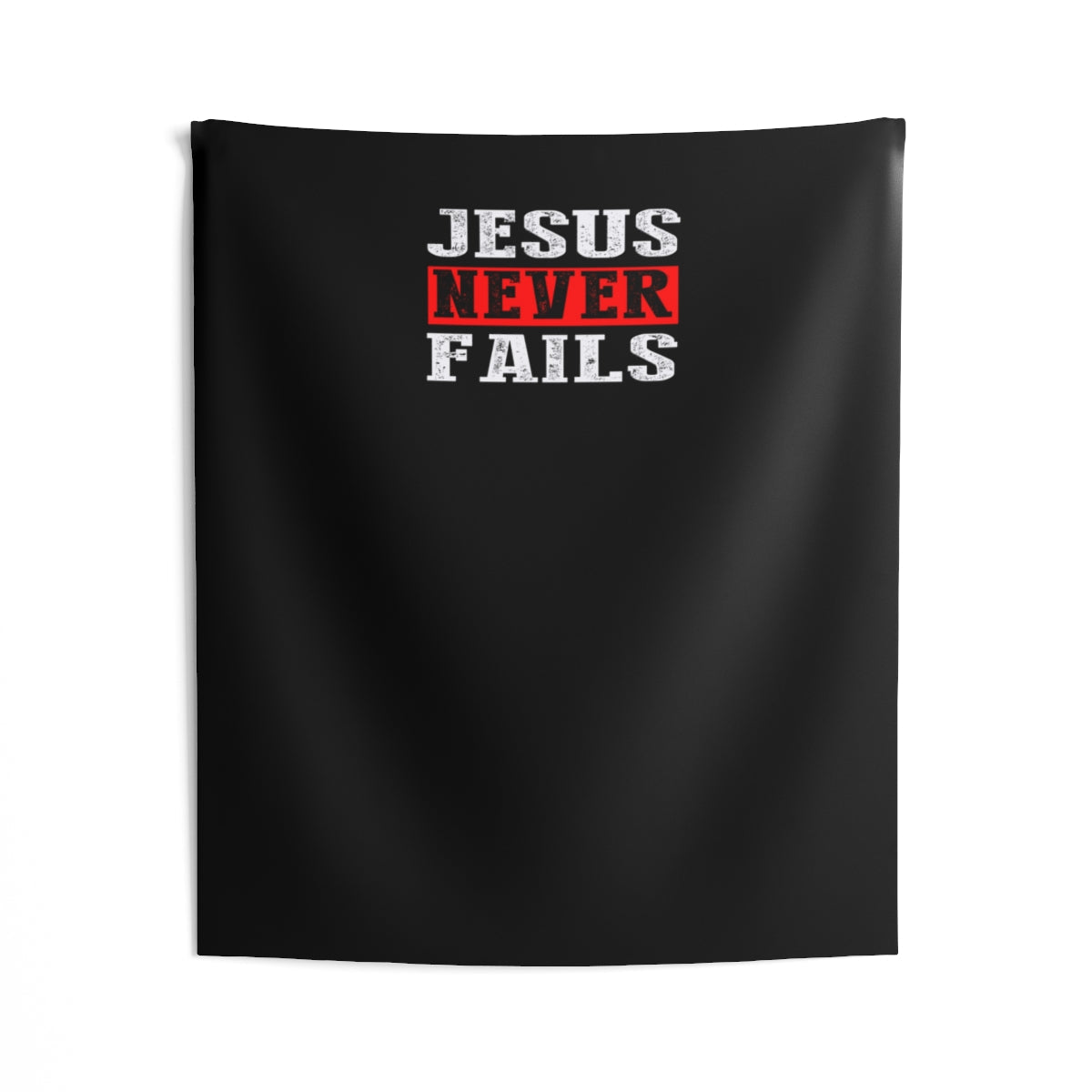 Jesus Never Fails Wall Hanging Tapestry-Express Your Love Gifts