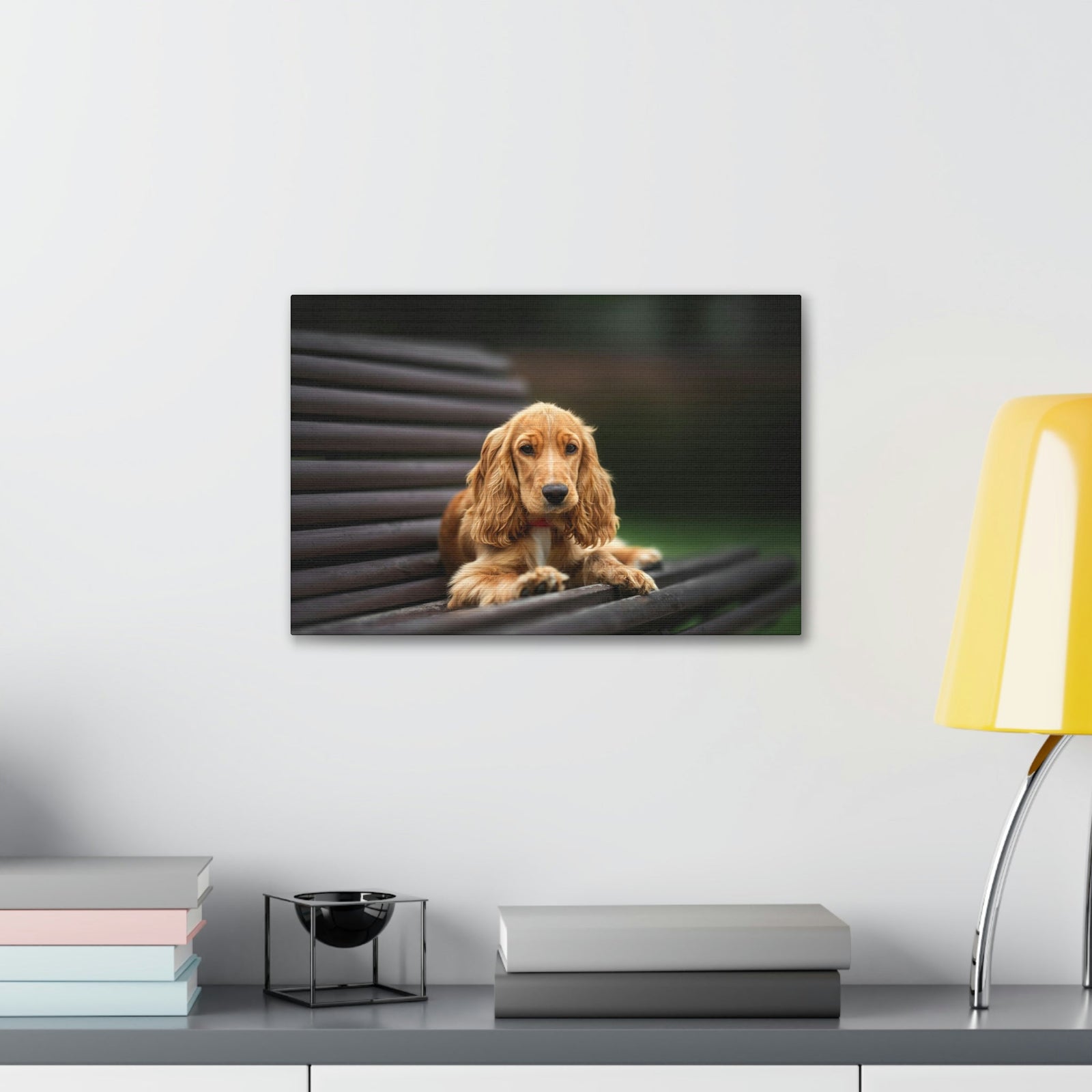 Scripture Walls Majestic Cocker Spaniel Art Majestic Cocker Spaniel Print Animal Wall Art Wildlife Canvas Prints Wall Art Ready to Hang Unframed-Express Your Love Gifts