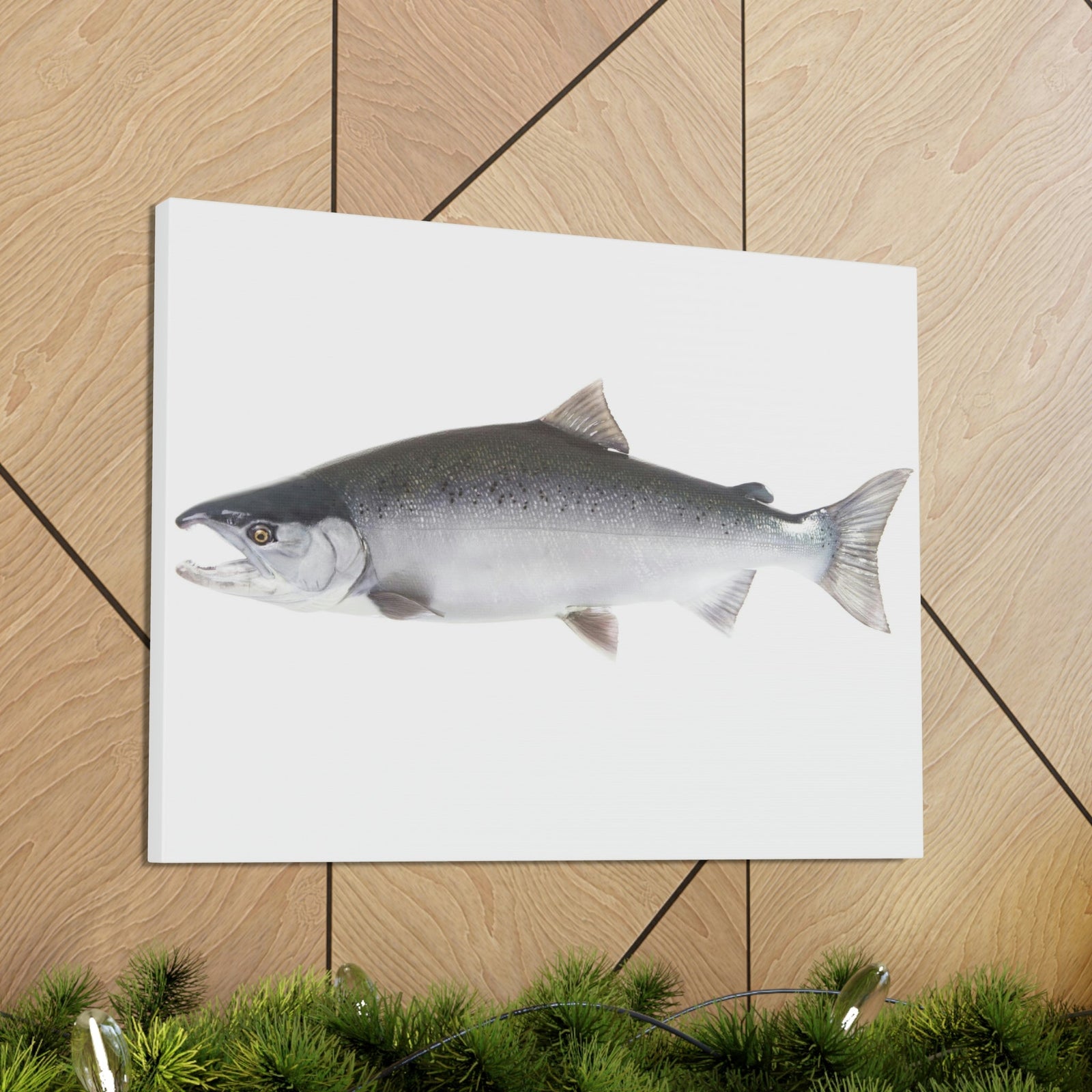 Scripture Walls Majestic Coho Art Majestic Coho Print Animal Wall Art Wildlife Canvas Prints Wall Art Ready to Hang Unframed-Express Your Love Gifts