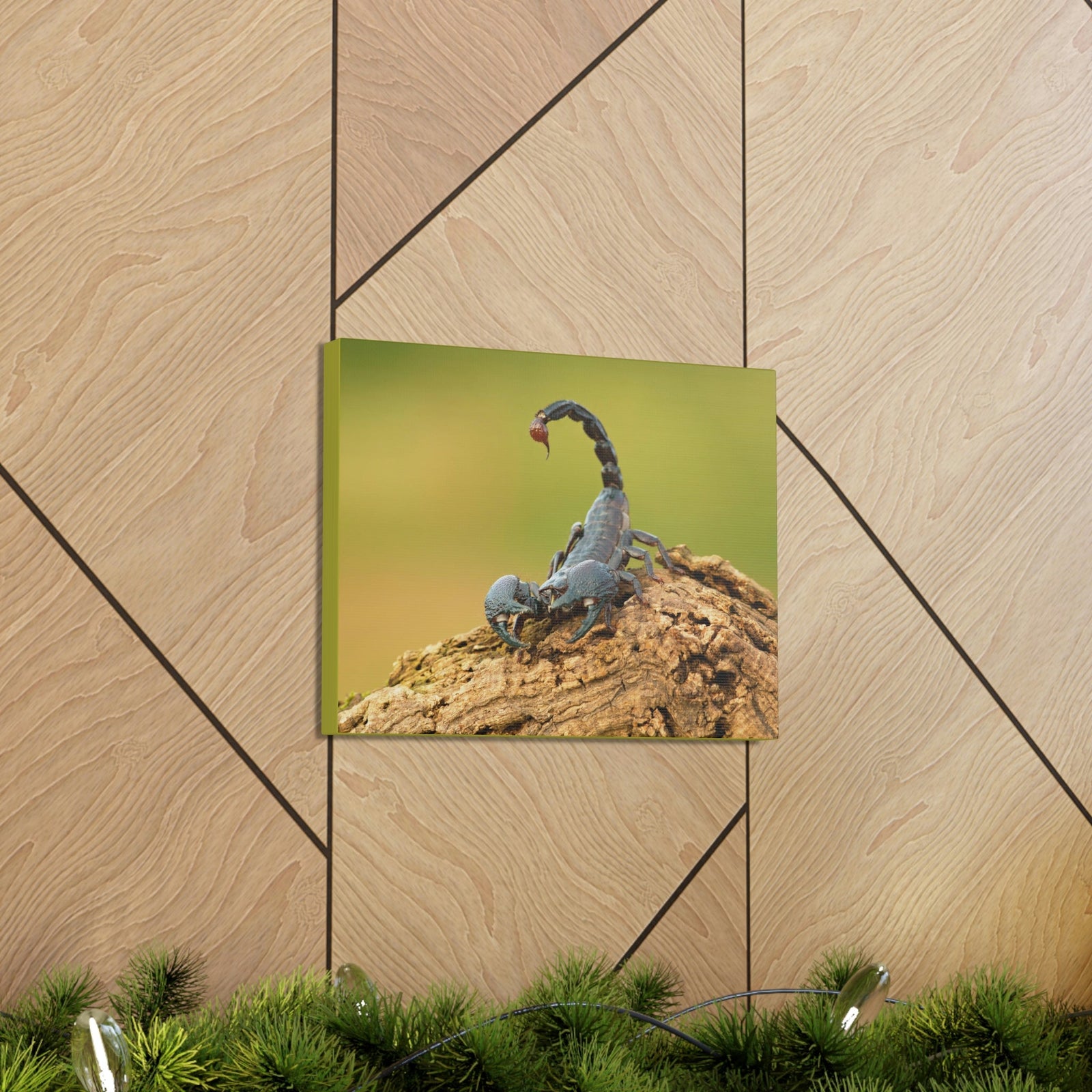 Scripture Walls Majestic Scorpion Art Majestic Scorpion Print Animal Wall Art Wildlife Canvas Prints Wall Art Ready to Hang Unframed-Express Your Love Gifts