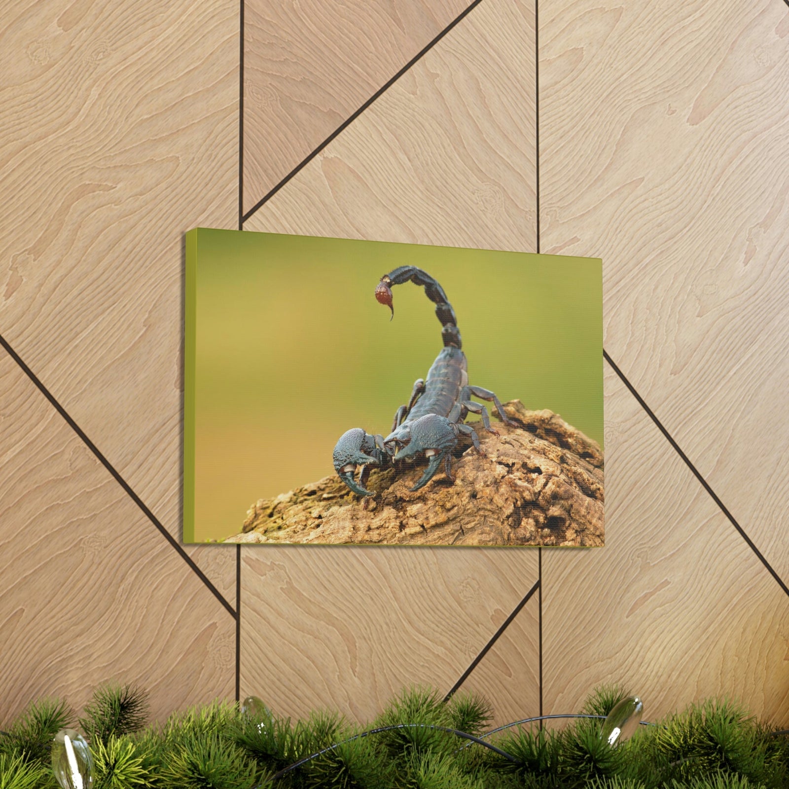 Scripture Walls Majestic Scorpion Art Majestic Scorpion Print Animal Wall Art Wildlife Canvas Prints Wall Art Ready to Hang Unframed-Express Your Love Gifts