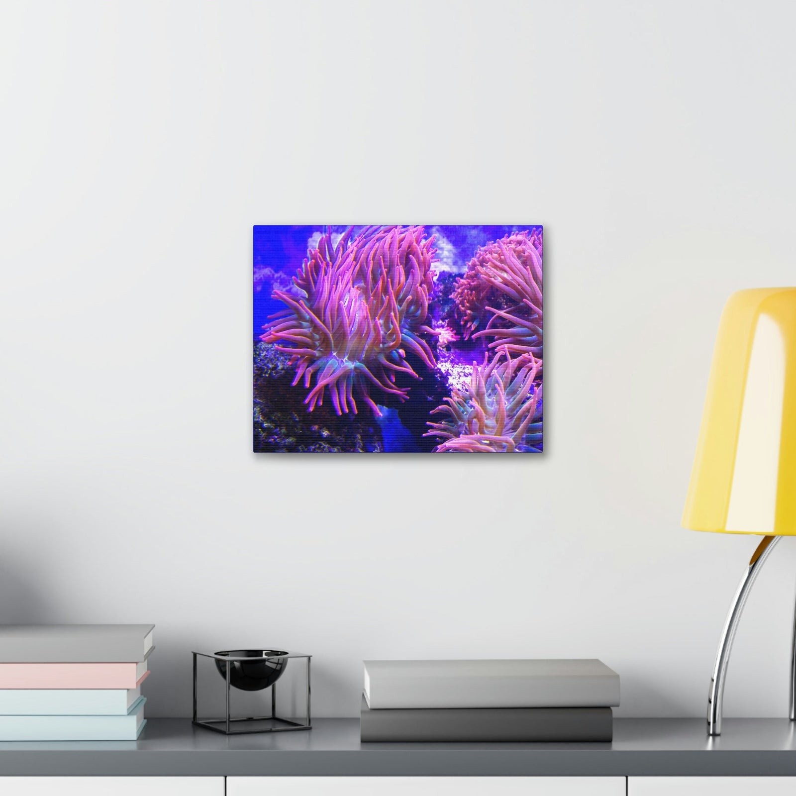 Scripture Walls Majestic Sea Anemone Art Majestic Sea Anemone Print Animal Wall Art Wildlife Canvas Prints Wall Art Ready to Hang Unframed-Express Your Love Gifts