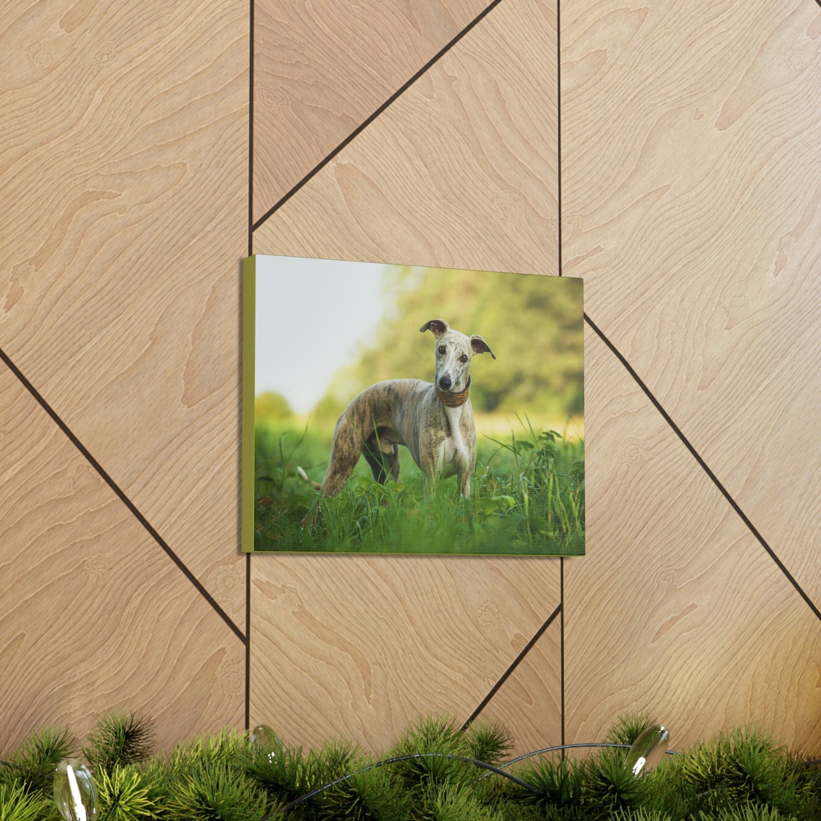 Scripture Walls Majestic Whippet Art Majestic Whippet Print Animal Wall Art Wildlife Canvas Prints Wall Art Ready to Hang Unframed-Express Your Love Gifts