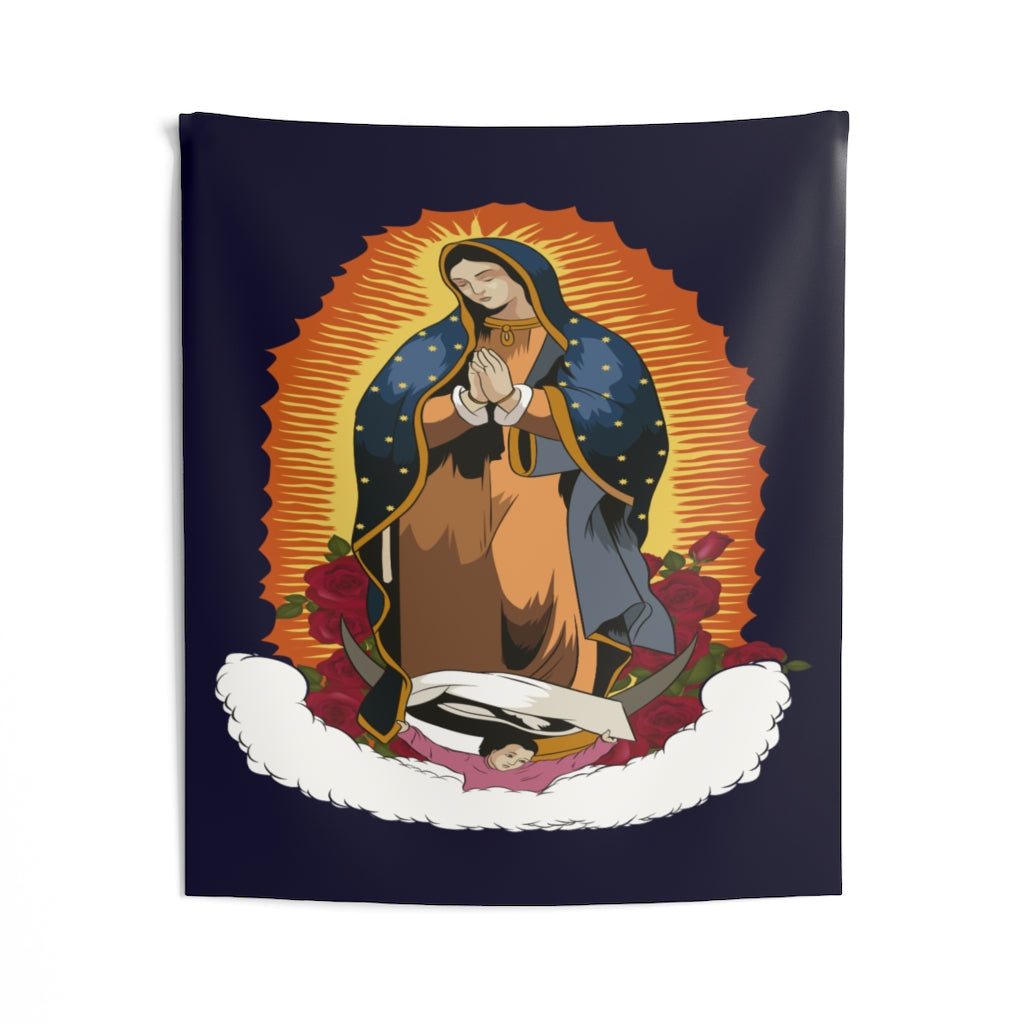 Mama Mary Wall Tapestries-Express Your Love Gifts
