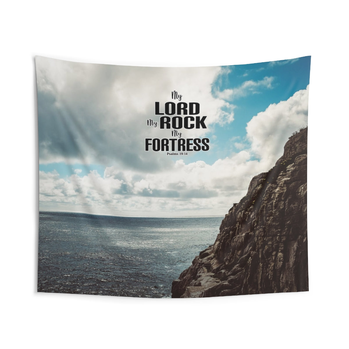 My Lord My Rock and My Redeemer Wall Hanging Tapestry-Express Your Love Gifts