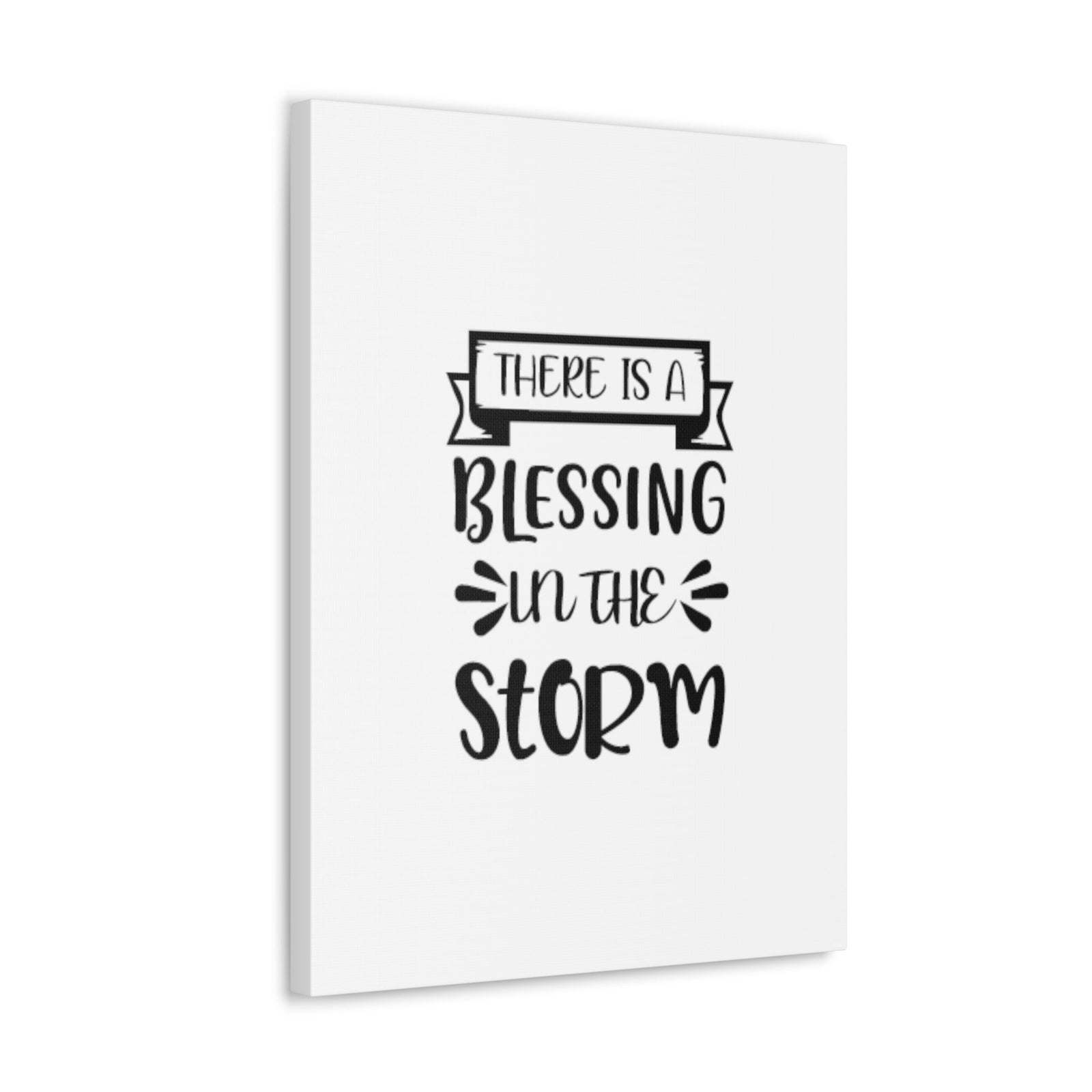 Scripture Walls A Blessing In The Storm Psalm 107:29 Christian Wall Art Bible Verse Print Ready to Hang Unframed-Express Your Love Gifts