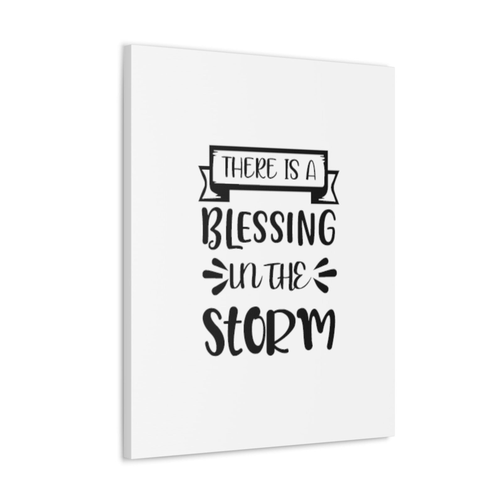 Scripture Walls A Blessing In The Storm Psalm 107:29 Christian Wall Art Bible Verse Print Ready to Hang Unframed-Express Your Love Gifts