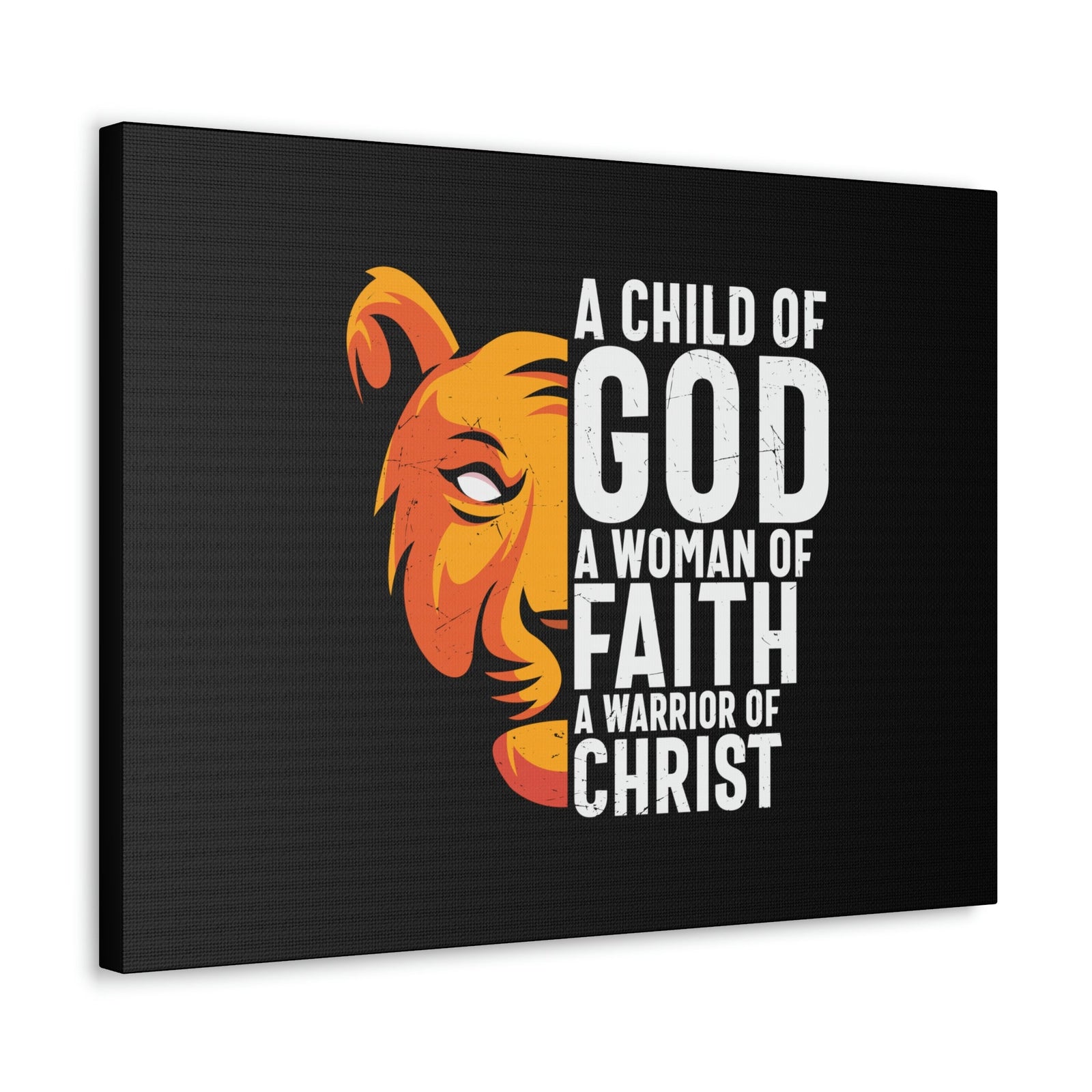 Scripture Walls A Child Of God 1 John 5:4 Lion Christian Wall Art Bible Verse Print Ready to Hang Unframed-Express Your Love Gifts