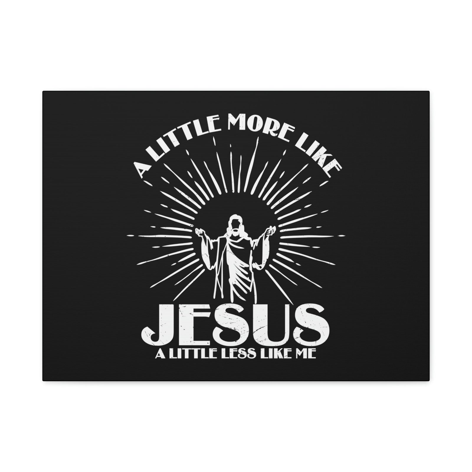 Scripture Walls A Little More Like Jesus Ephesians 5:1 Christian Wall Art Bible Verse Print Ready to Hang Unframed-Express Your Love Gifts