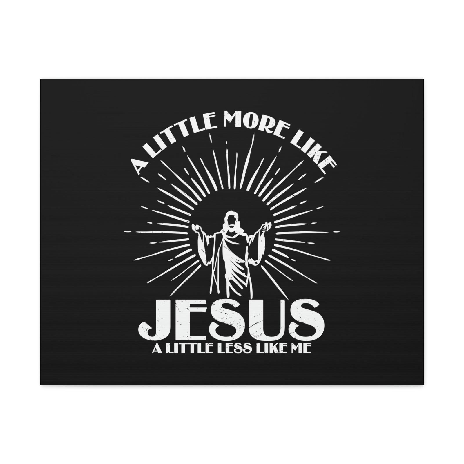 Scripture Walls A Little More Like Jesus Ephesians 5:1 Christian Wall Art Bible Verse Print Ready to Hang Unframed-Express Your Love Gifts
