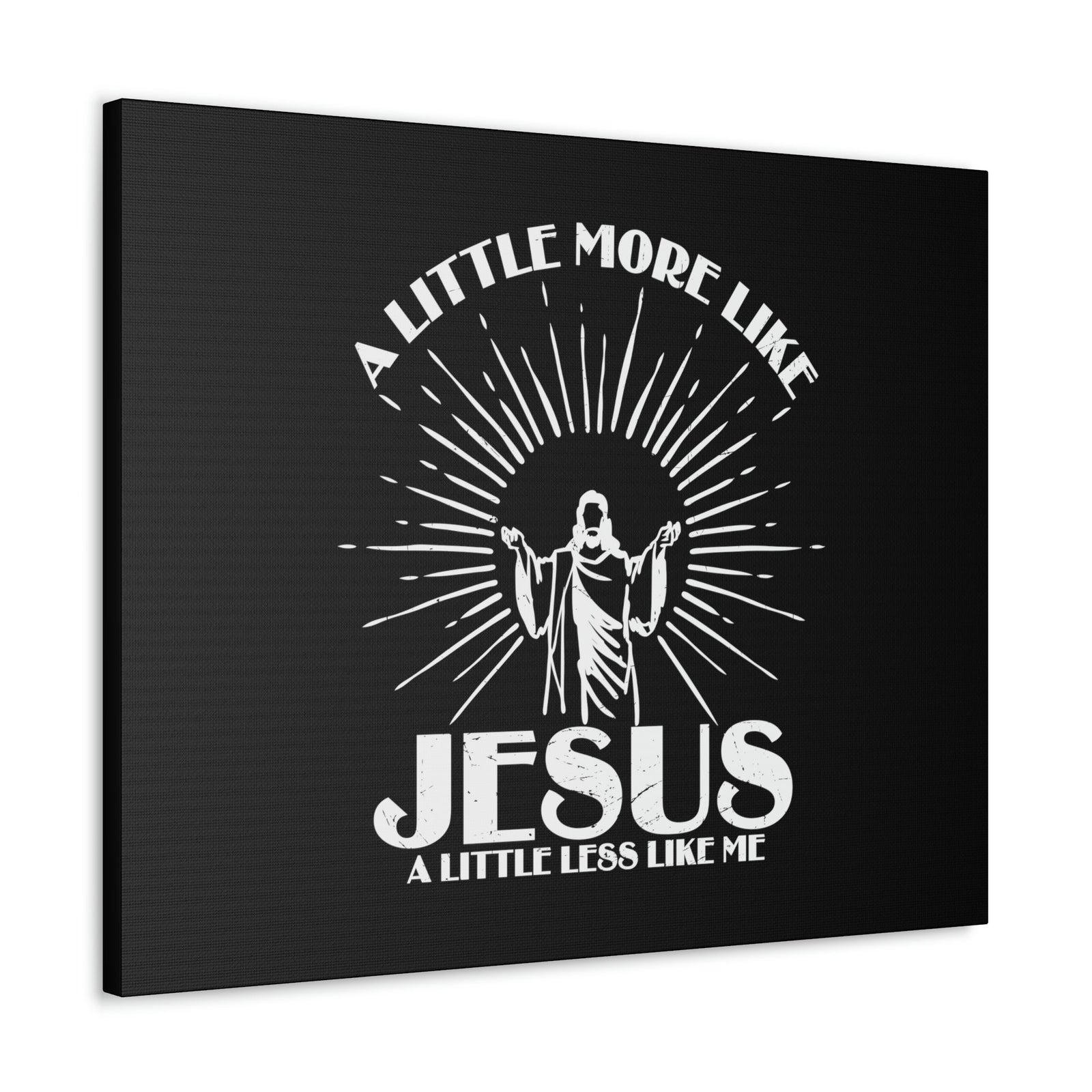 Scripture Walls A Little More Like Jesus Ephesians 5:1 Christian Wall Art Bible Verse Print Ready to Hang Unframed-Express Your Love Gifts