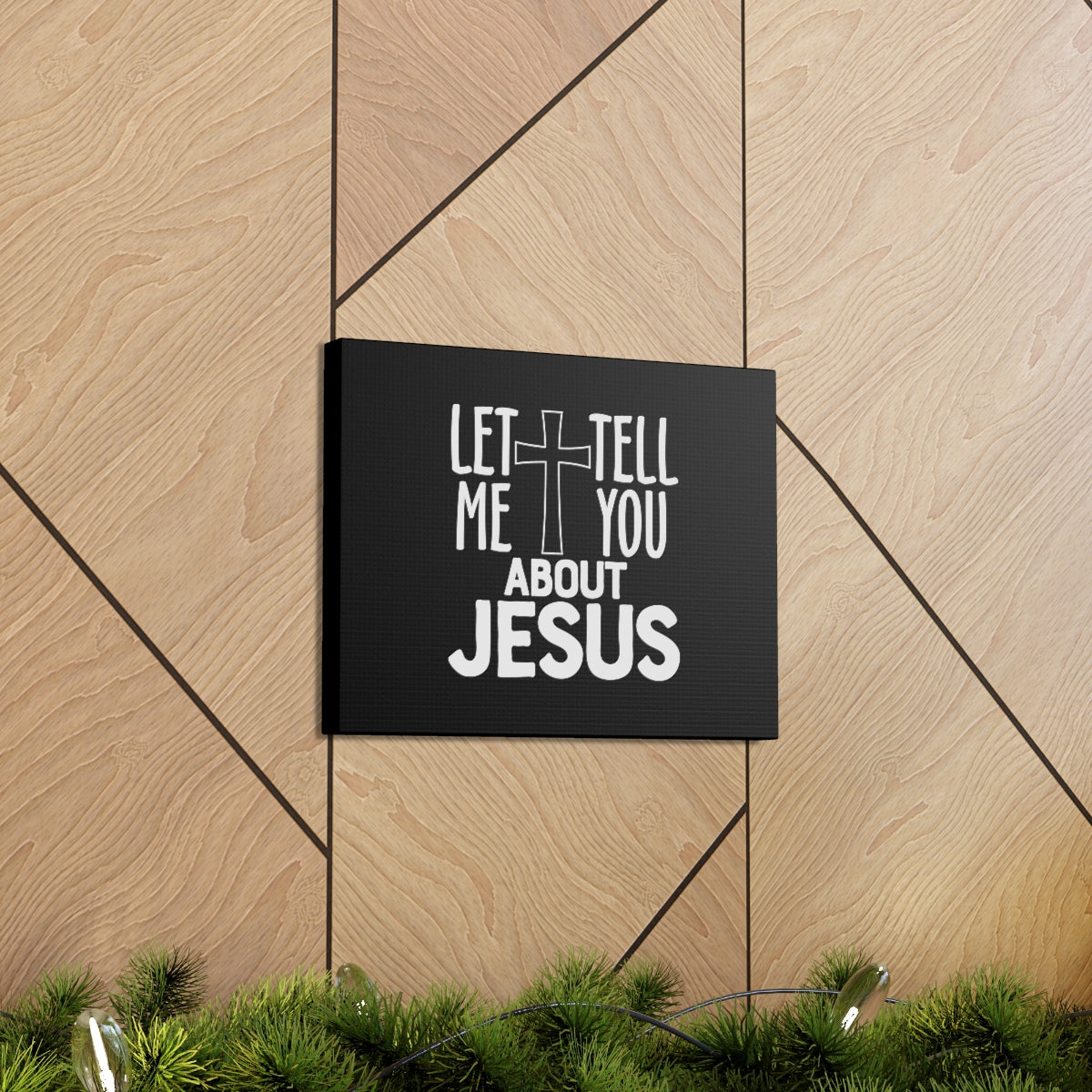 Scripture Walls About Jesus John 3:16 KJV Christian Wall Art Bible Verse Print Ready to Hang Unframed-Express Your Love Gifts