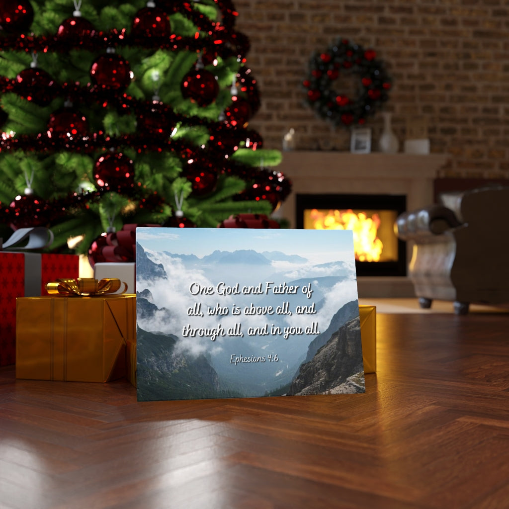 Scripture Walls Above All Ephesians 4:6 Bible Verse Canvas Christian Wall Art Ready to Hang Unframed-Express Your Love Gifts