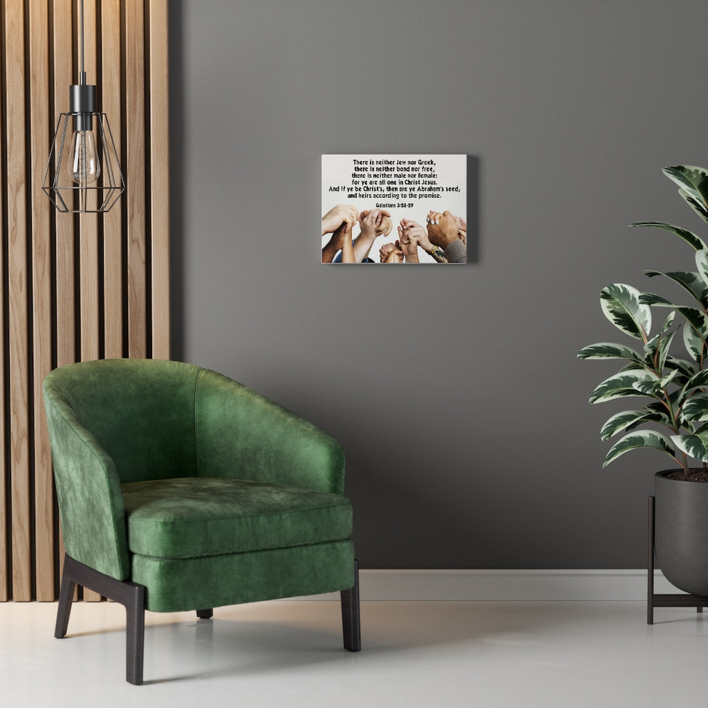 Scripture Walls Abraham's Seed Galatians 3:28-29 Wall Art Christian Home Decor Unframed-Express Your Love Gifts