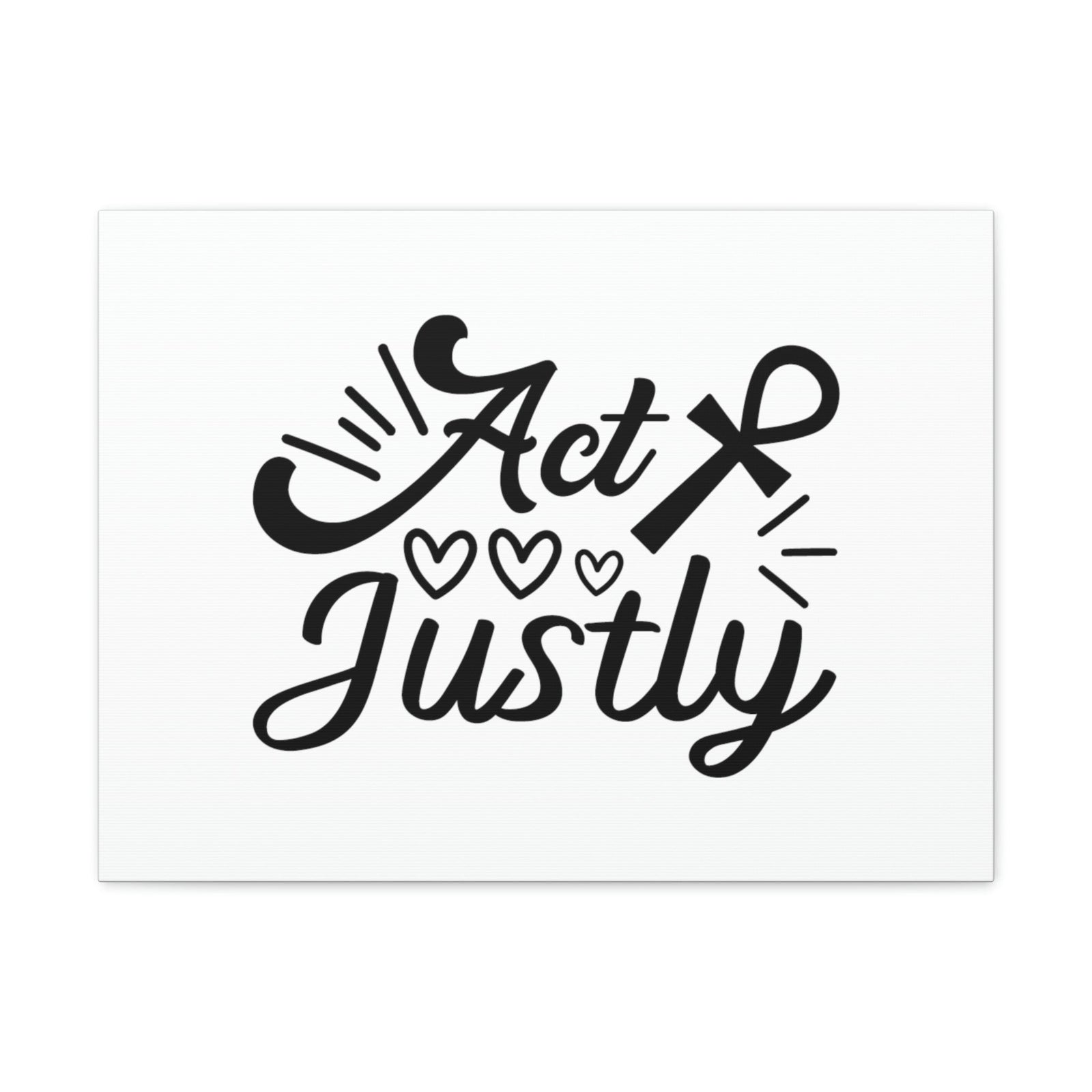 Scripture Walls Act Justly Isaiah 1:17 Christian Wall Art Bible Verse Print Ready to Hang Unframed-Express Your Love Gifts