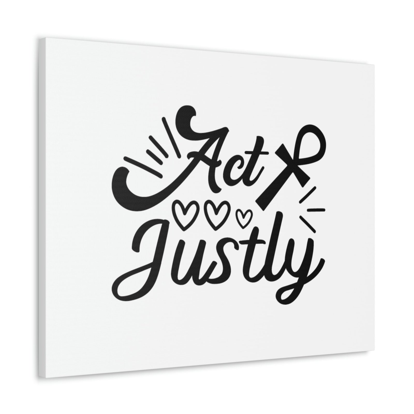 Scripture Walls Act Justly Isaiah 1:17 Christian Wall Art Bible Verse Print Ready to Hang Unframed-Express Your Love Gifts