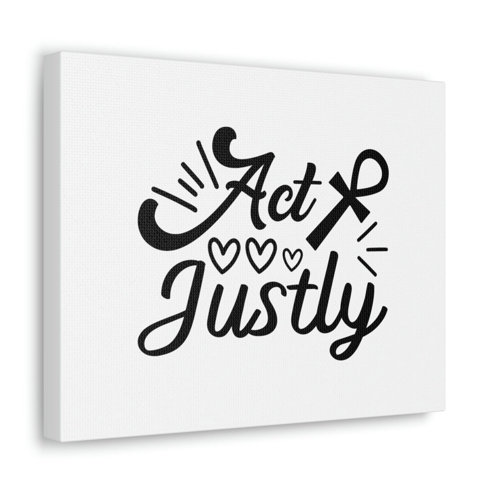 Scripture Walls Act Justly Isaiah 1:17 Christian Wall Art Bible Verse Print Ready to Hang Unframed-Express Your Love Gifts