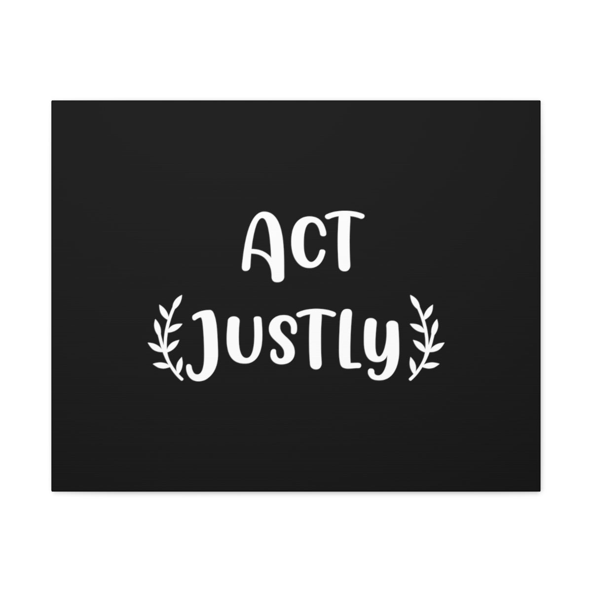 Scripture Walls Act Justly Micah 6:8 Christian Wall Art Bible Verse Print Ready to Hang Unframed-Express Your Love Gifts