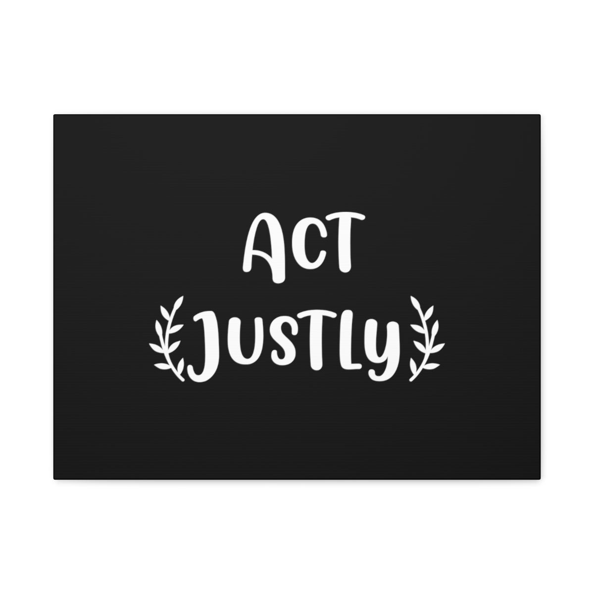 Scripture Walls Act Justly Micah 6:8 Christian Wall Art Bible Verse Print Ready to Hang Unframed-Express Your Love Gifts