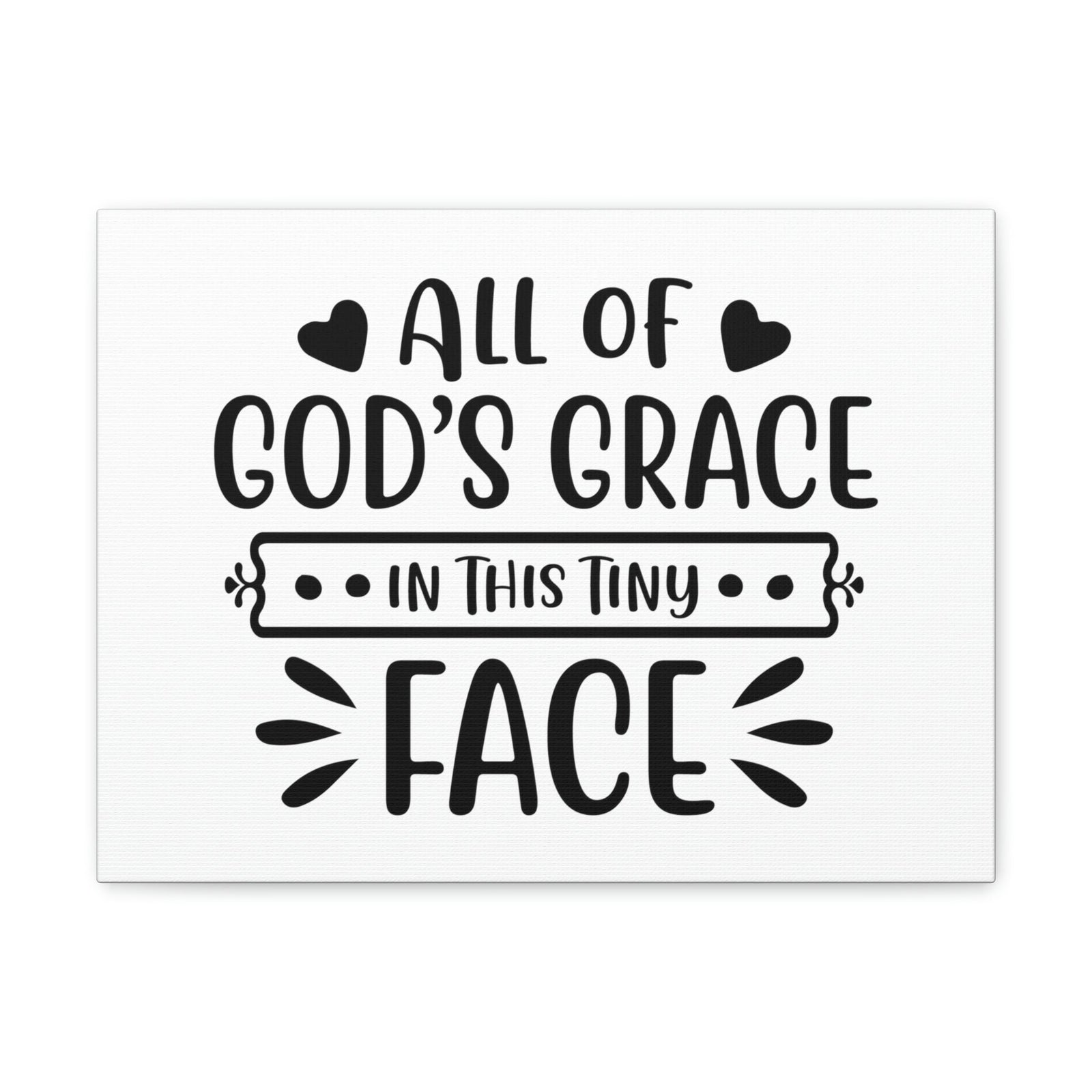 Scripture Walls All Of God's Grace 2 Corinthians 12:9 Christian Wall Art Print Ready to Hang Unframed-Express Your Love Gifts