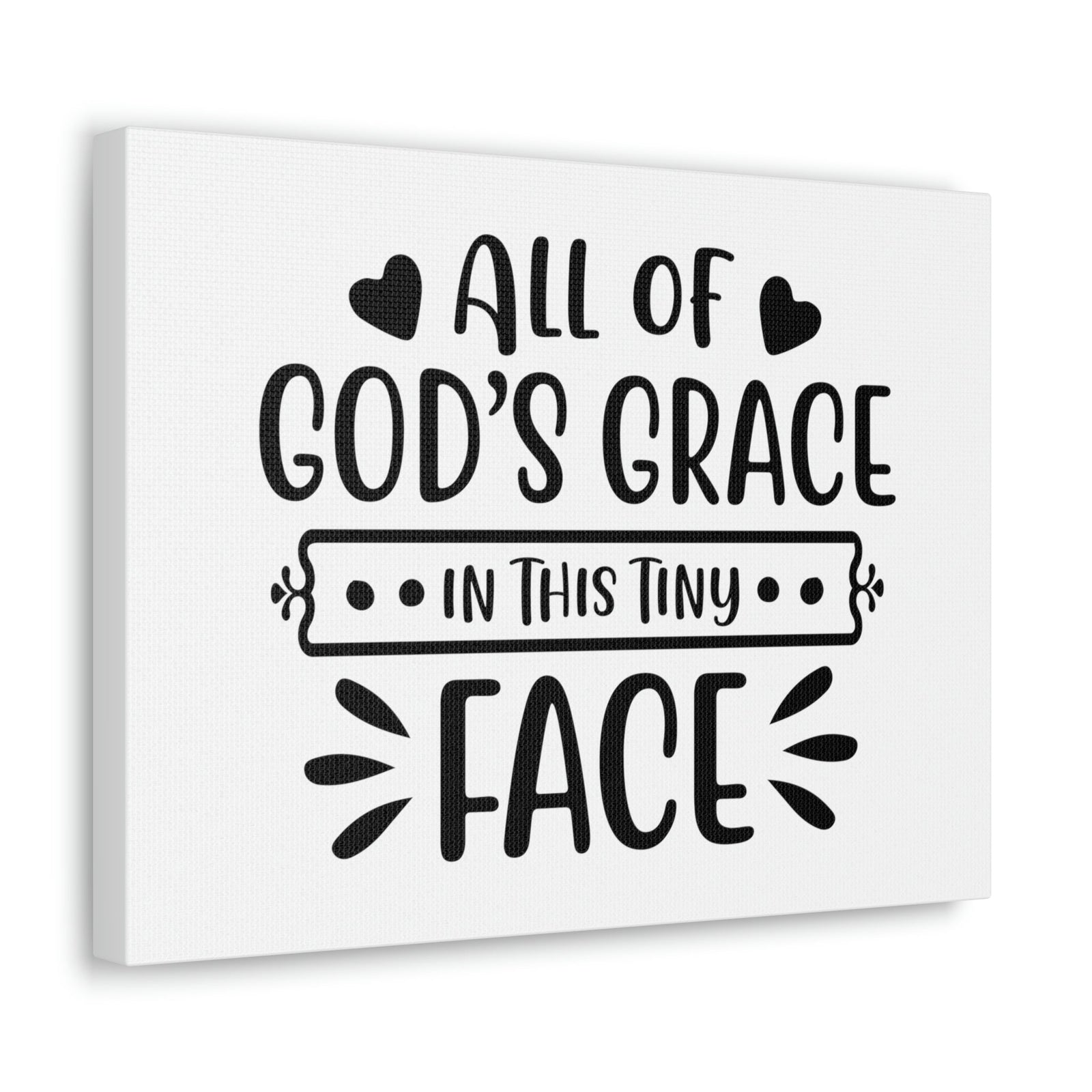 Scripture Walls All Of God's Grace 2 Corinthians 12:9 Christian Wall Art Print Ready to Hang Unframed-Express Your Love Gifts