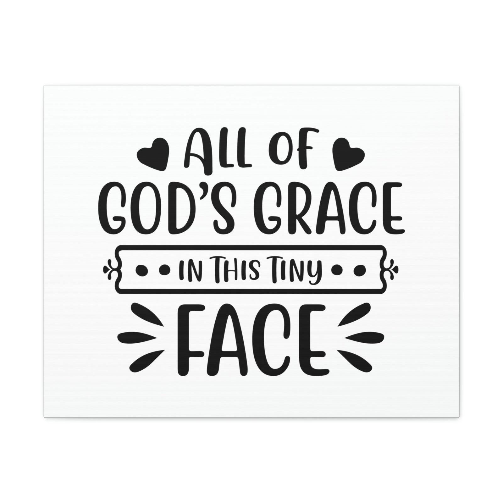 Scripture Walls All Of God's Grace 2 Corinthians 12:9 Christian Wall Art Print Ready to Hang Unframed-Express Your Love Gifts