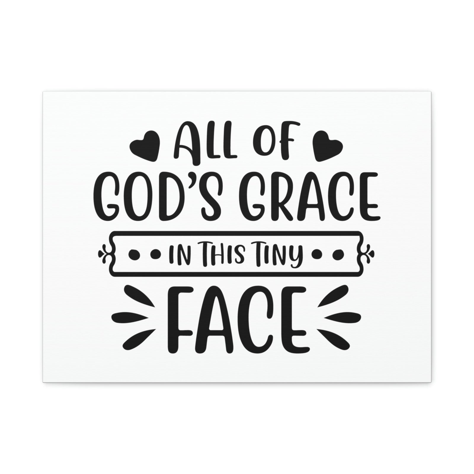 Scripture Walls All Of God's Grace 2 Corinthians 12:9 Christian Wall Art Print Ready to Hang Unframed-Express Your Love Gifts