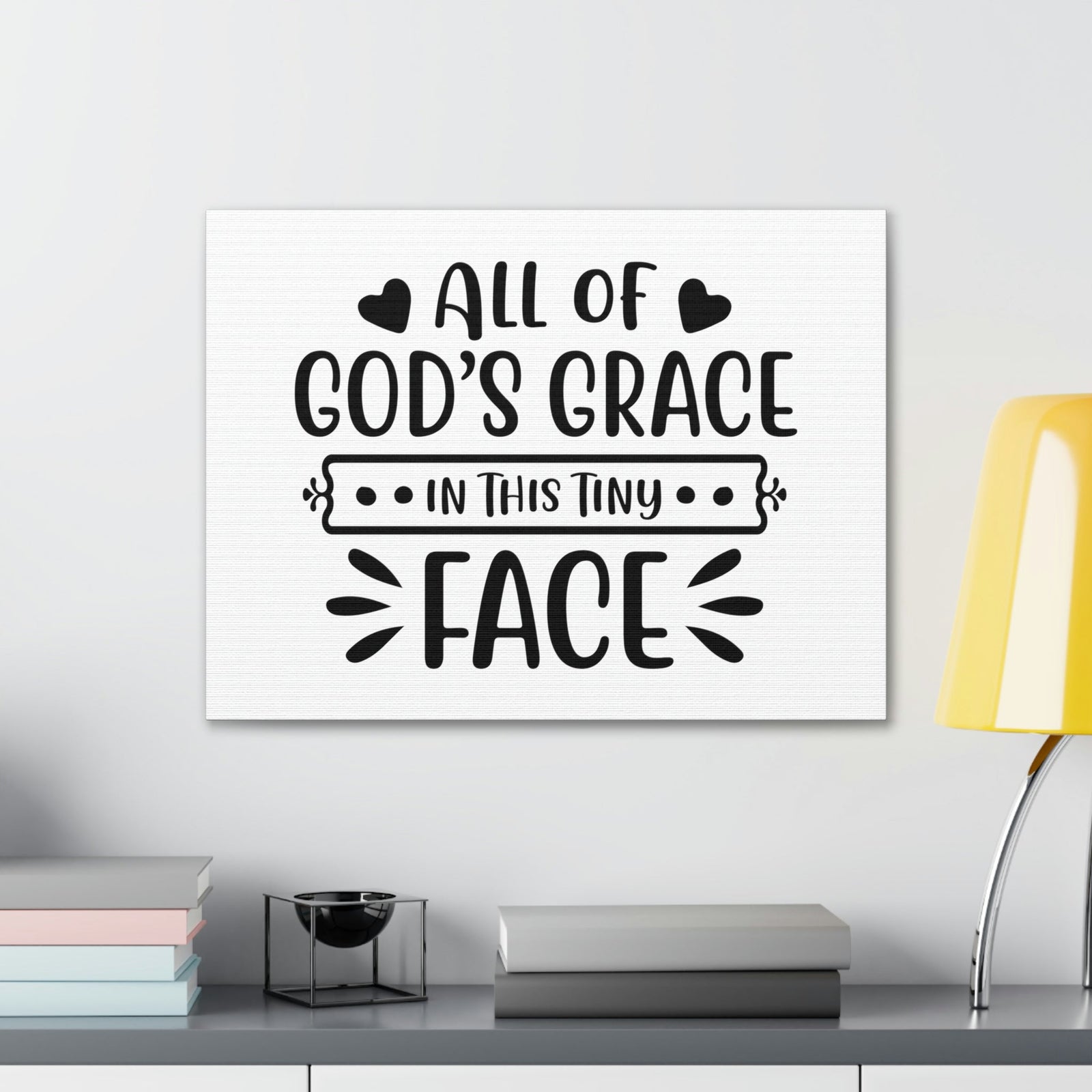 Scripture Walls All Of God's Grace 2 Corinthians 12:9 Christian Wall Art Print Ready to Hang Unframed-Express Your Love Gifts