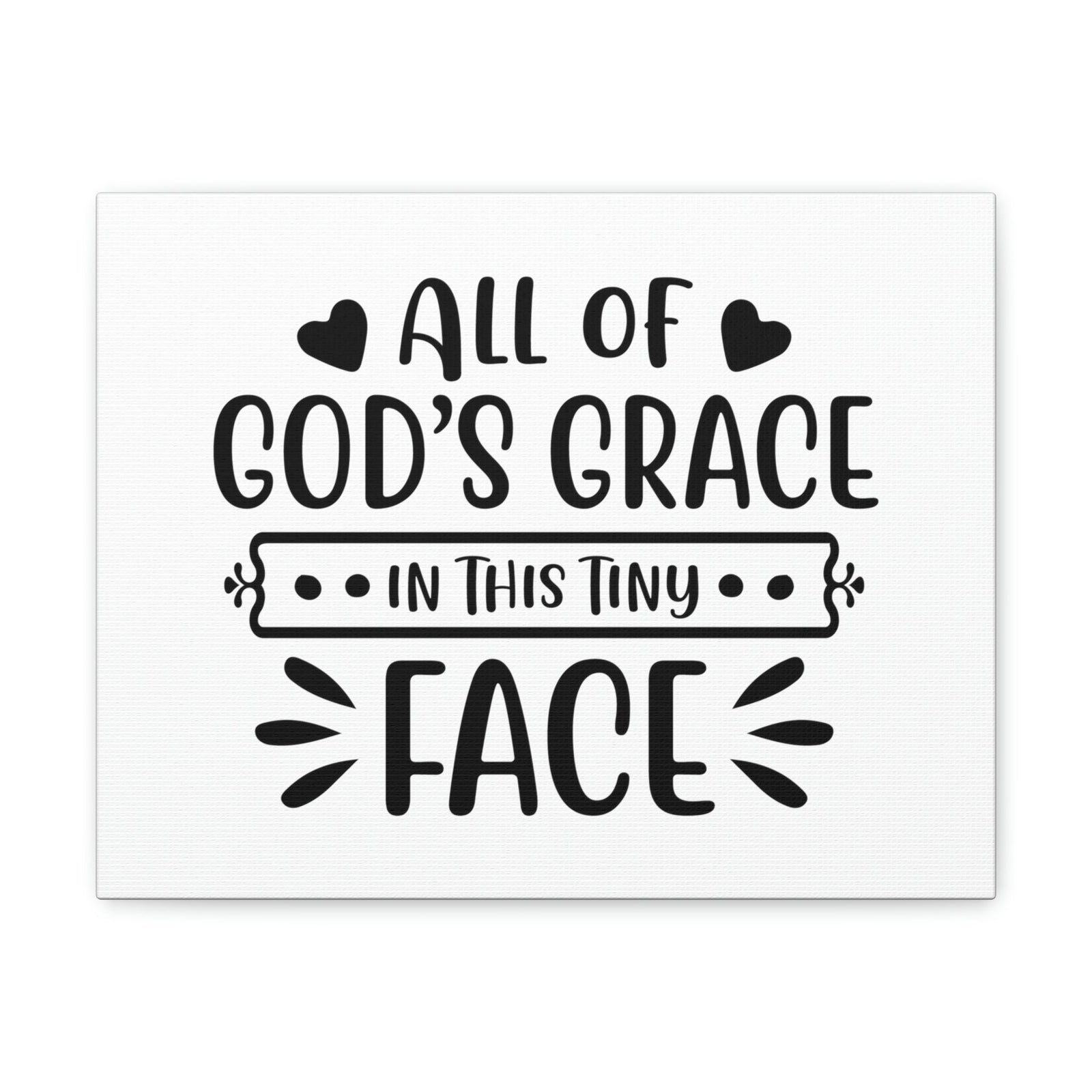 Scripture Walls All Of God's Grace 2 Corinthians 12:9 Christian Wall Art Print Ready to Hang Unframed-Express Your Love Gifts