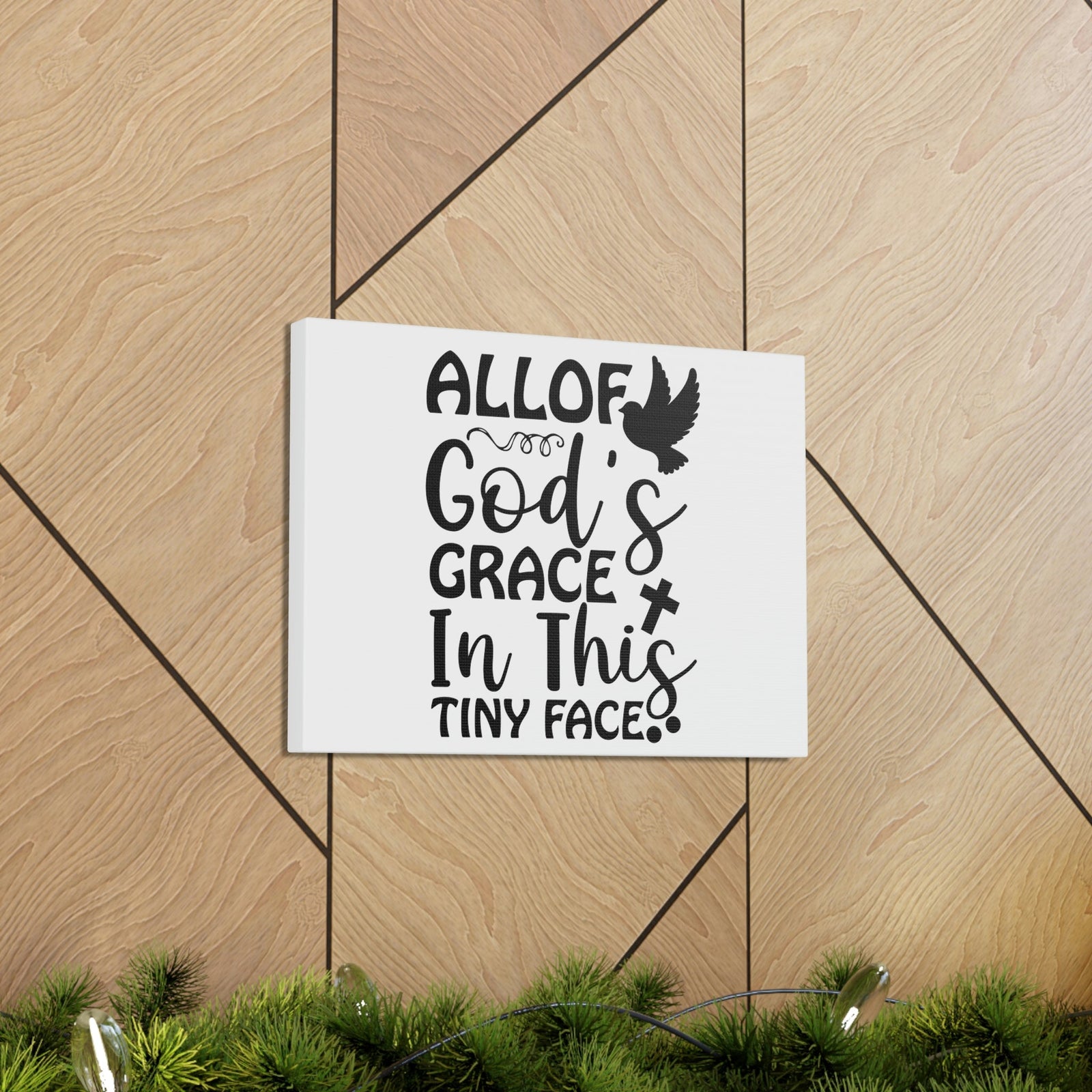 Scripture Walls All Of God's Grace Hebrews 4:16 Christian Wall Art Print Ready to Hang Unframed-Express Your Love Gifts