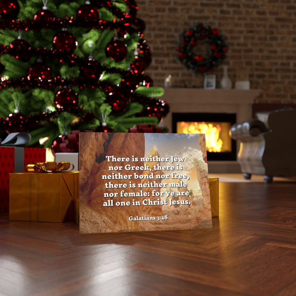 Scripture Walls All One Galatians 3:28 Bible Verse Canvas Christian Wall Art Ready to Hang Unframed-Express Your Love Gifts