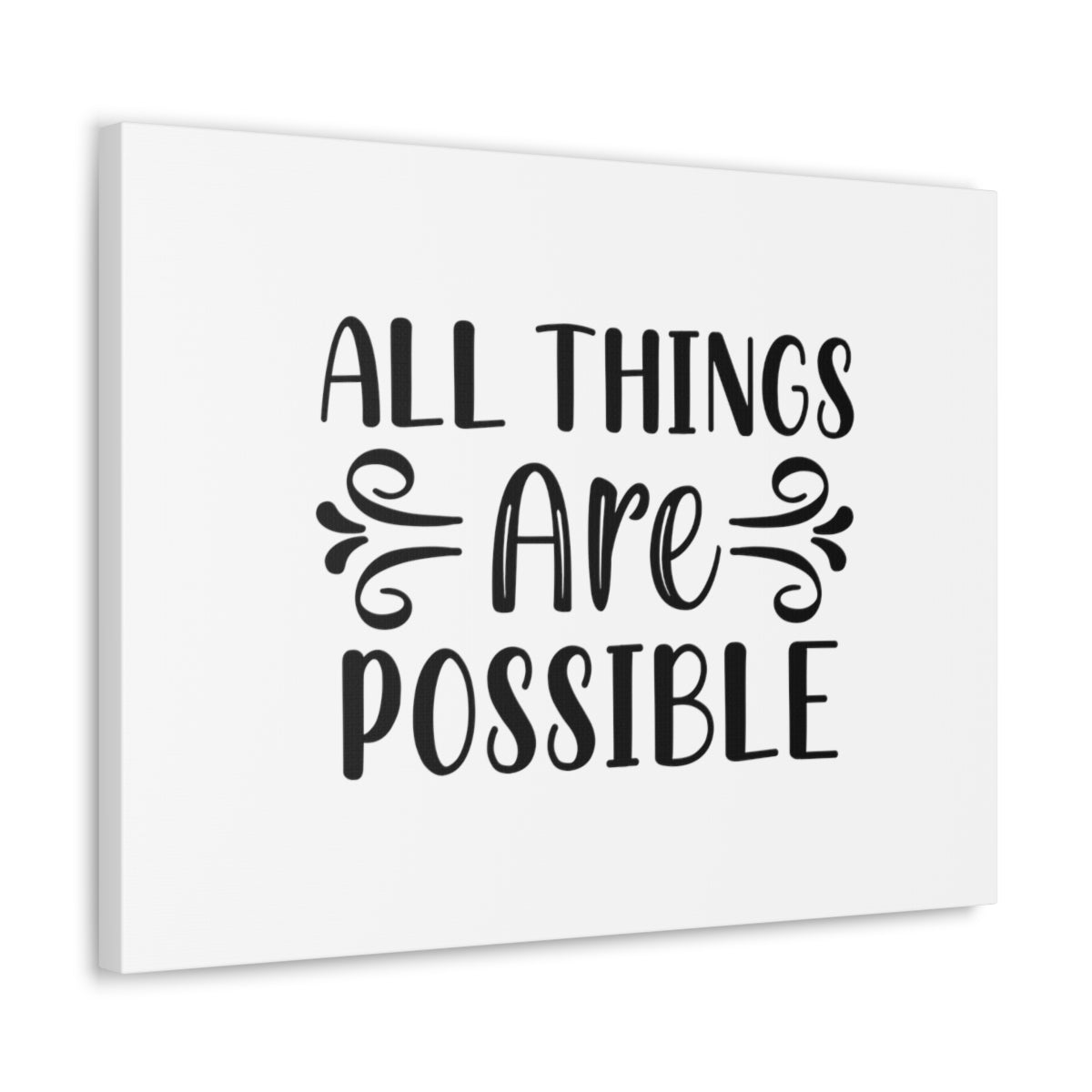 Scripture Walls All Things Are Possible Isaiah 41:10 Christian Wall Art Bible Verse Print Ready to Hang Unframed-Express Your Love Gifts