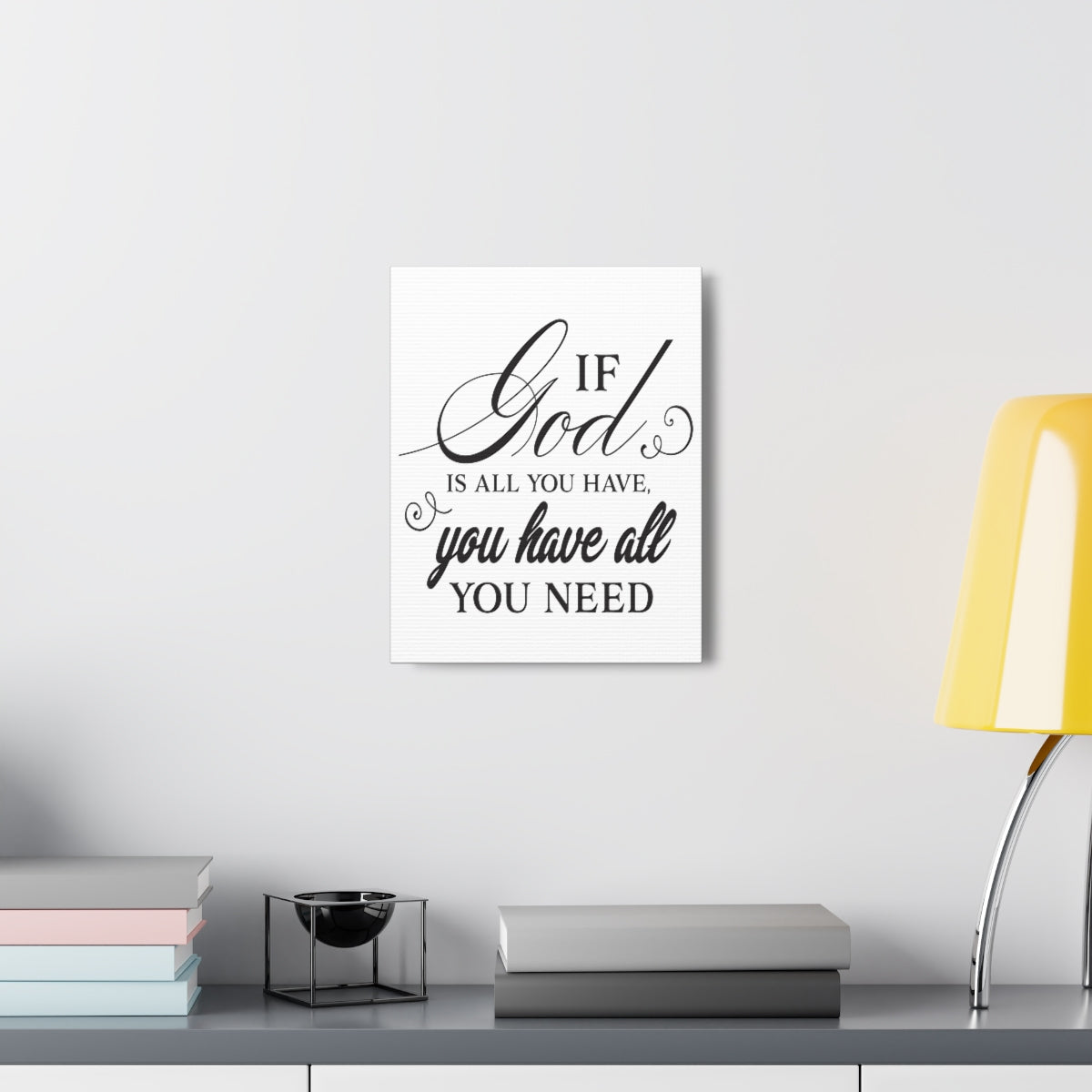 Scripture Walls All You Need Philippians 4:19 Christian Wall Art Print Ready to Hang Unframed-Express Your Love Gifts