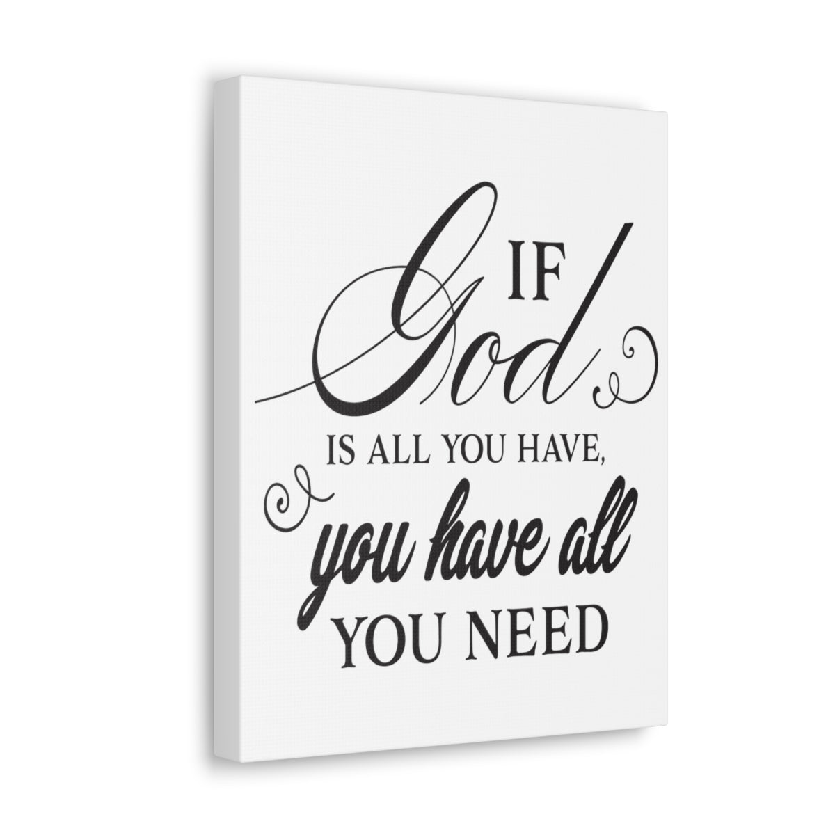 Scripture Walls All You Need Philippians 4:19 Christian Wall Art Print Ready to Hang Unframed-Express Your Love Gifts
