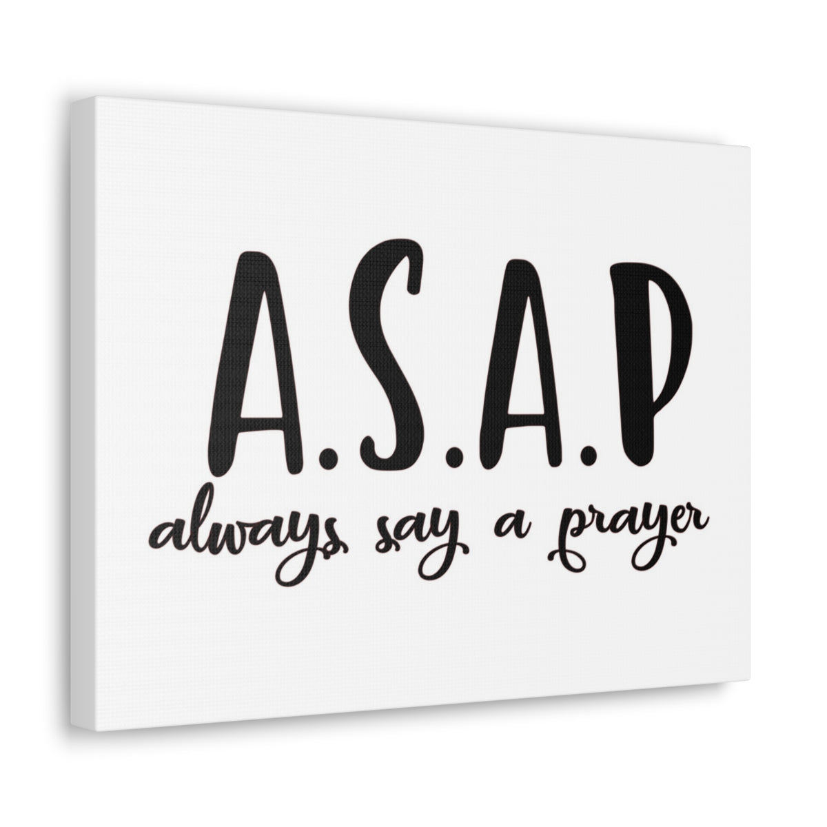 Scripture Walls Always Say A Pray Ephesians 6:18 Christian Wall Art Print Ready to Hang Unframed-Express Your Love Gifts