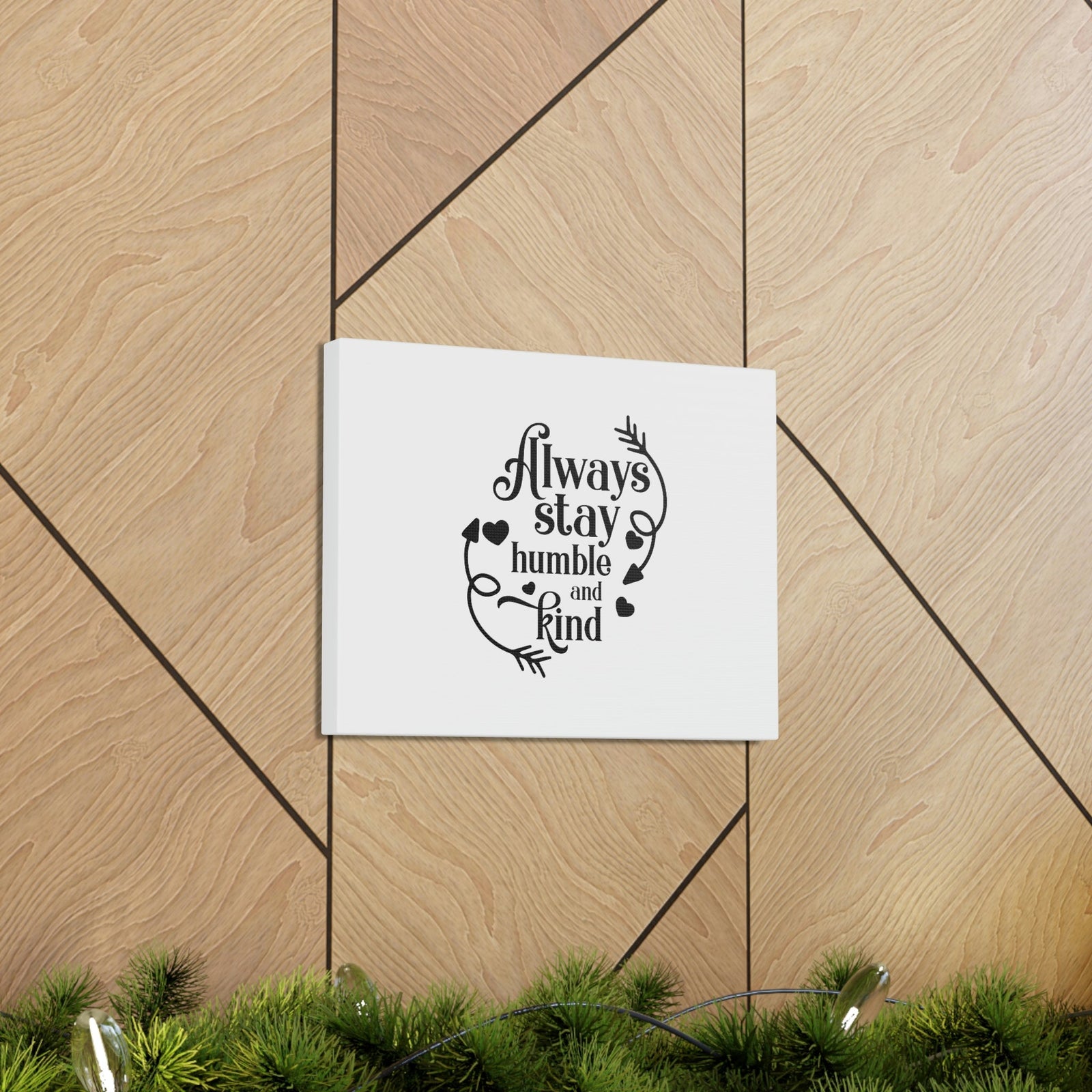 Scripture Walls Always Stay Humble And Kind Ephesians 4:2 Christian Wall Art Bible Verse Print Ready to Hang Unframed-Express Your Love Gifts