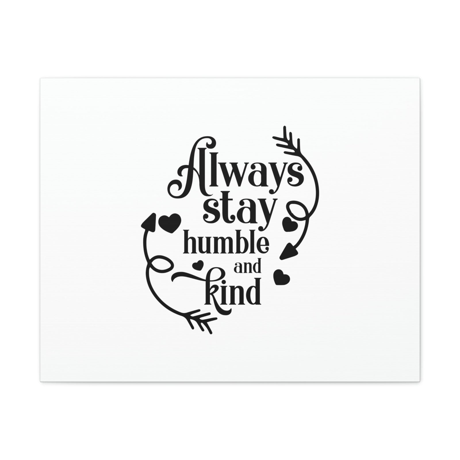 Scripture Walls Always Stay Humble And Kind Ephesians 4:2 Christian Wall Art Bible Verse Print Ready to Hang Unframed-Express Your Love Gifts