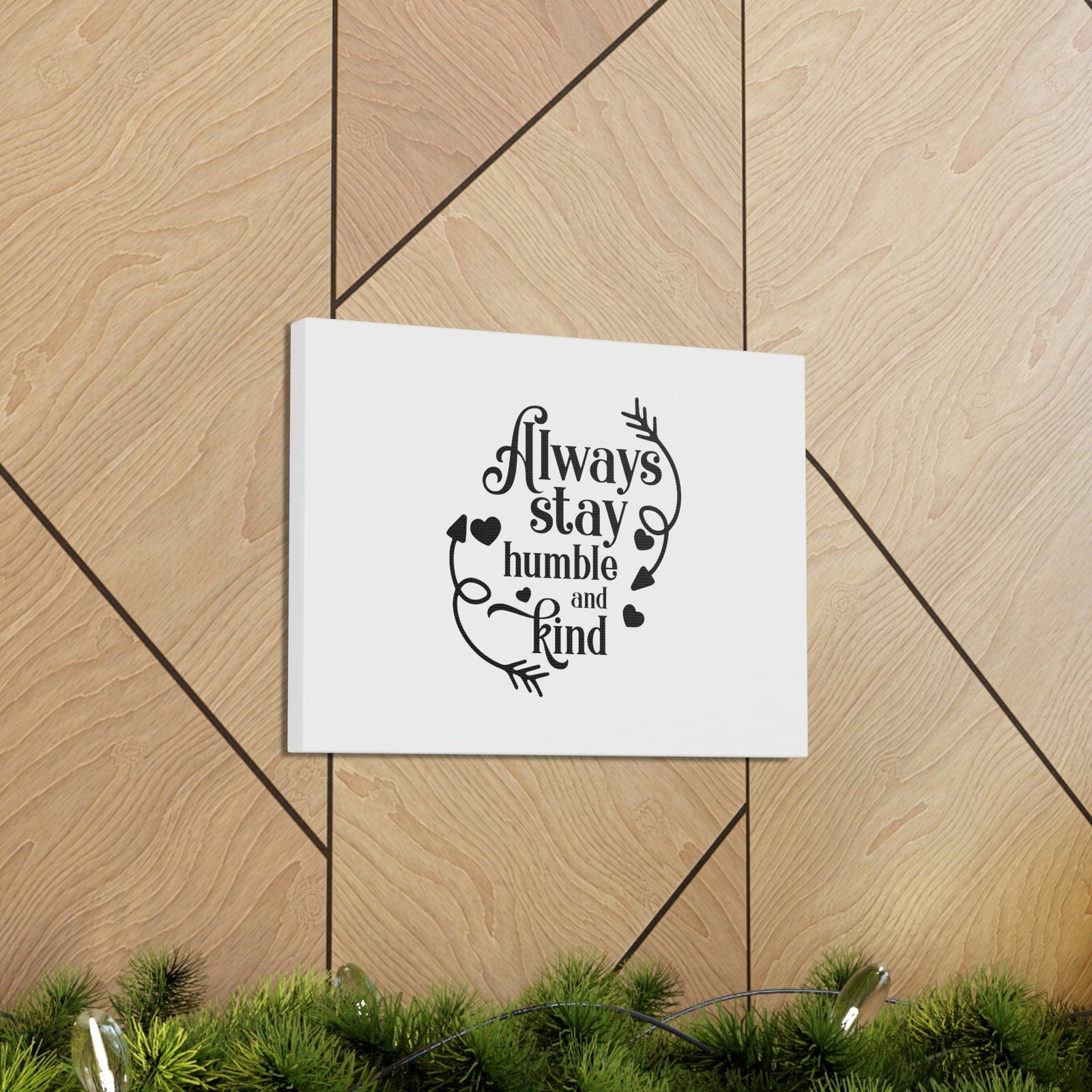 Scripture Walls Always Stay Humble And Kind Ephesians 4:2 Christian Wall Art Bible Verse Print Ready to Hang Unframed-Express Your Love Gifts