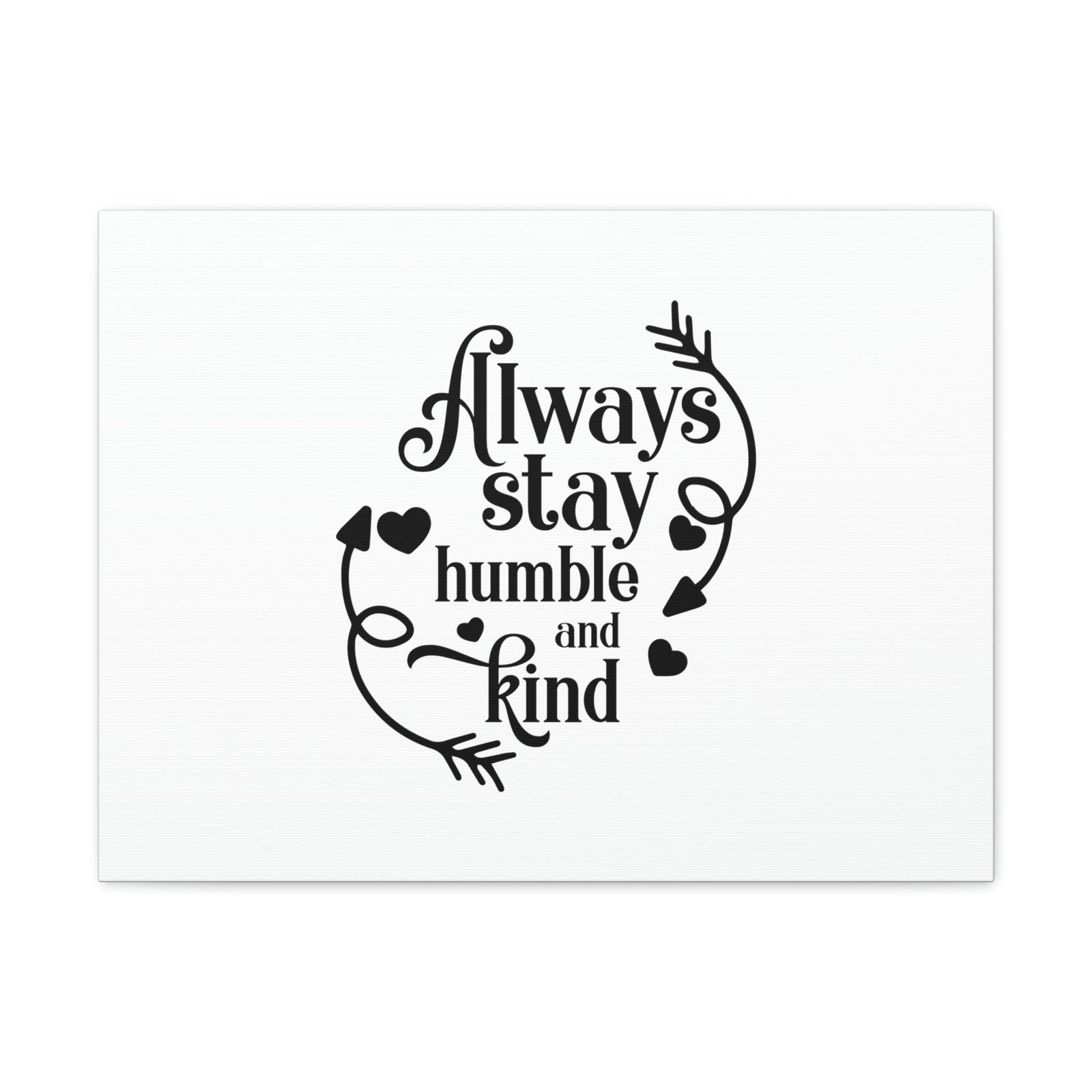Scripture Walls Always Stay Humble And Kind Ephesians 4:2 Christian Wall Art Bible Verse Print Ready to Hang Unframed-Express Your Love Gifts