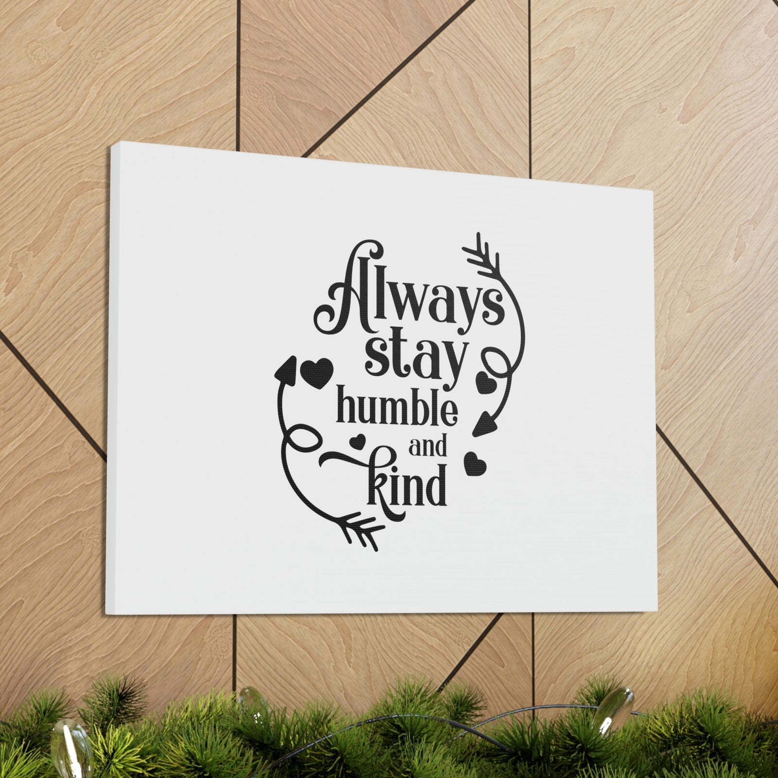 Scripture Walls Always Stay Humble And Kind Ephesians 4:2 Christian Wall Art Bible Verse Print Ready to Hang Unframed-Express Your Love Gifts